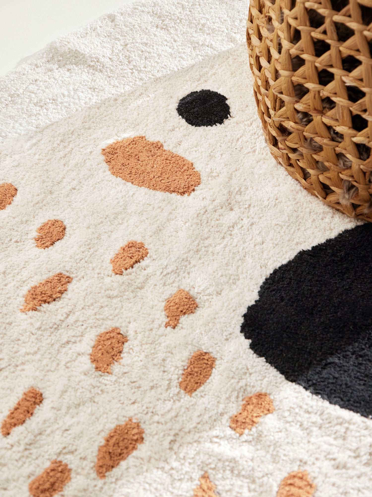 SNUGGLE BØRNETÆPPE, NIENCHEN CREME MULTI