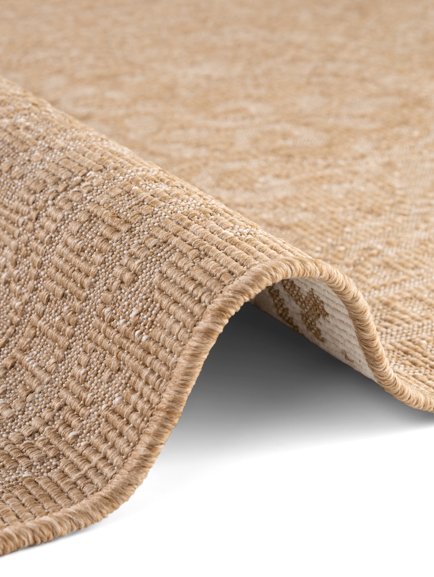HANSE HOME DUORO - VÄNDBAR UTOMHUSMATTA, JUTE-VIT 106252