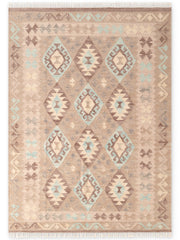 HANSE HOME KAMAL - AFGHAN KELIM MATTA, 106243 LJUSBLÅ
