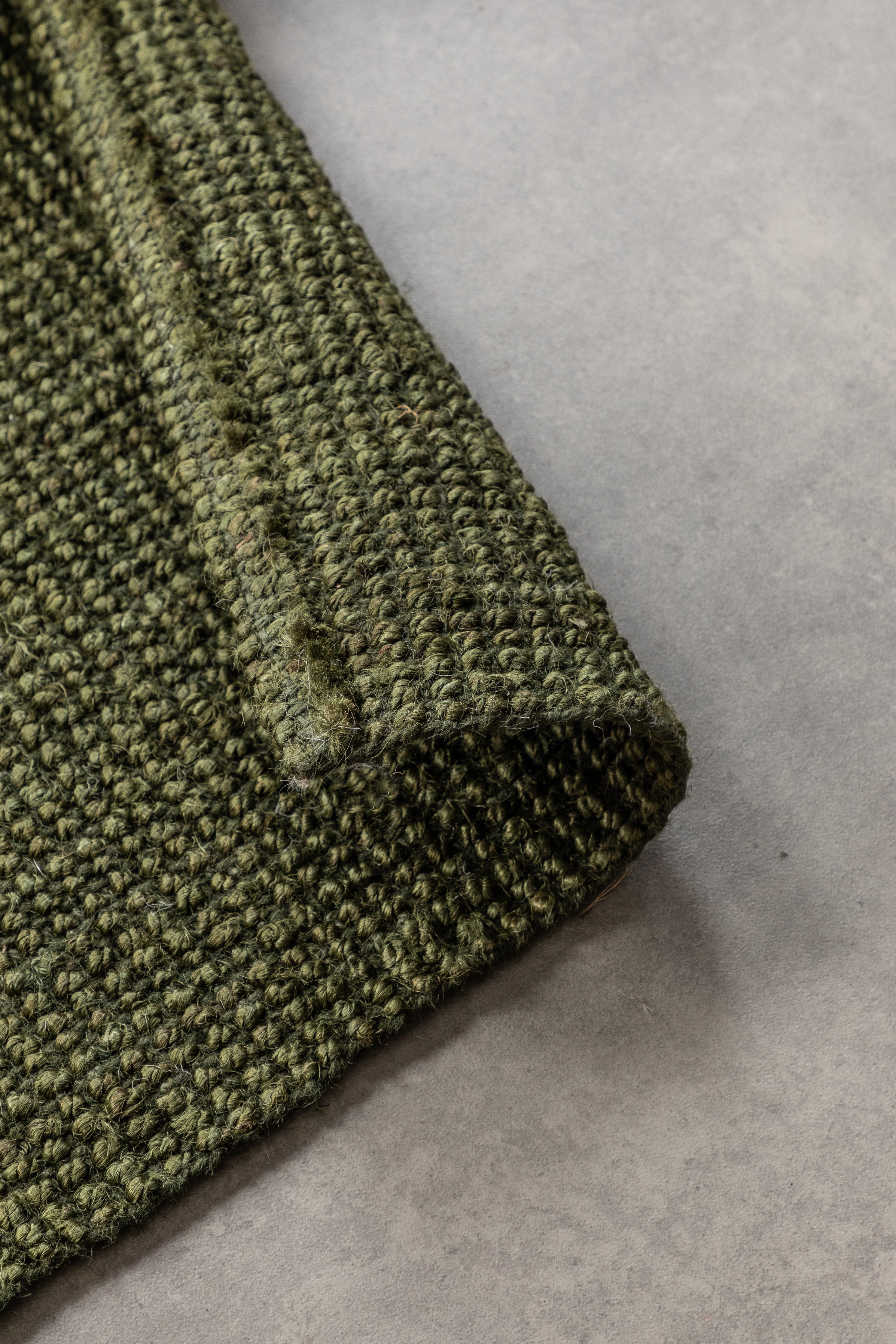 BOUCLE JUTE MATTA, JUNGLE GREEN - 105977