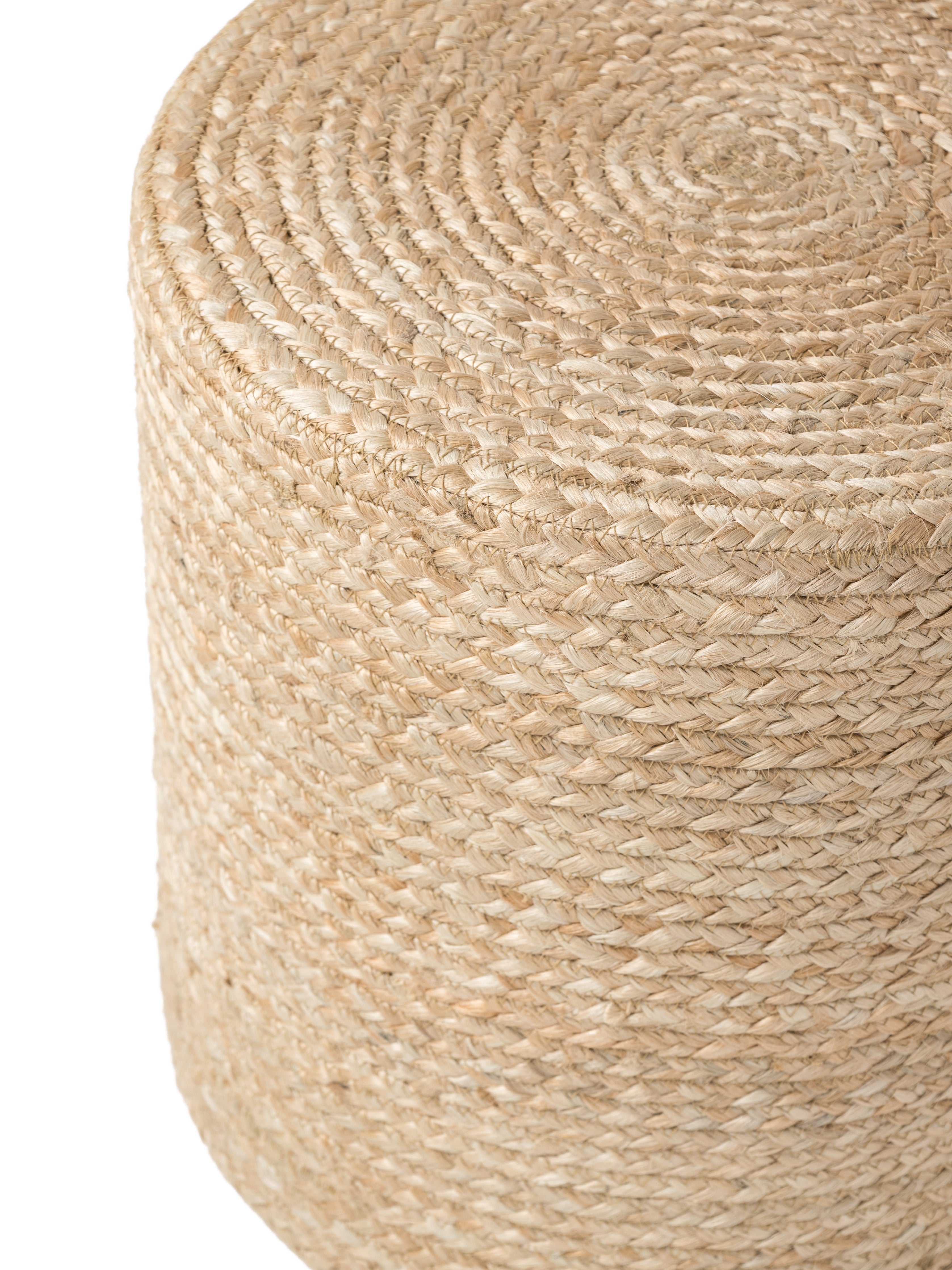 JUTZA JUTE POUF, 106234 NATURLIGT GULD