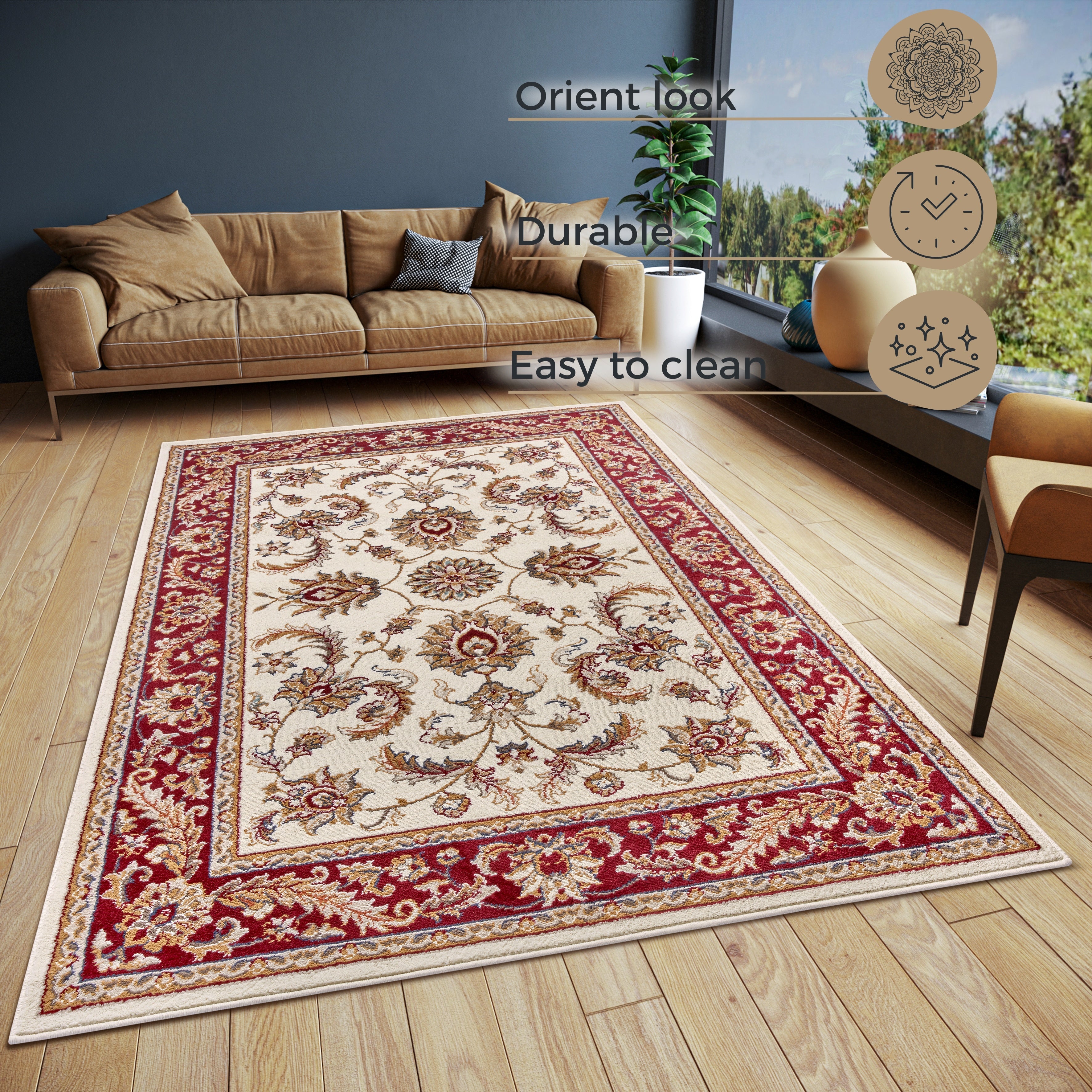 LUXOR MATTA KRÄMRÖD 105643
