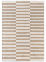VIKA ULDTÆPPE, BEIGE-NATURHVID