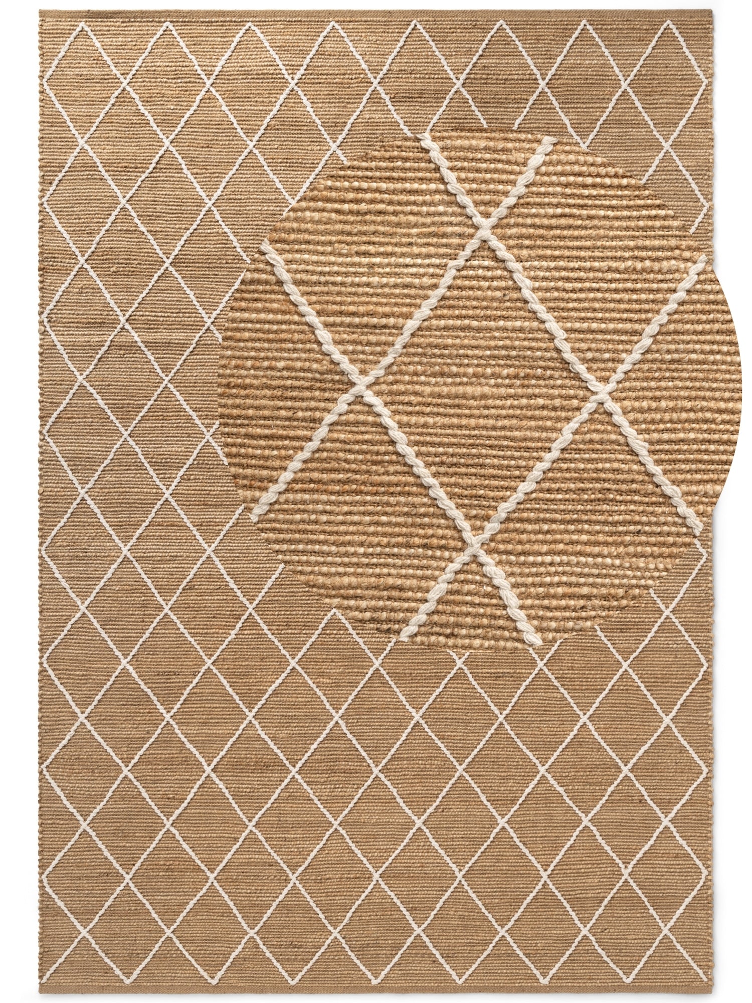 KINU JUTEMATTA, NATURLIG GULD-VIT 106208