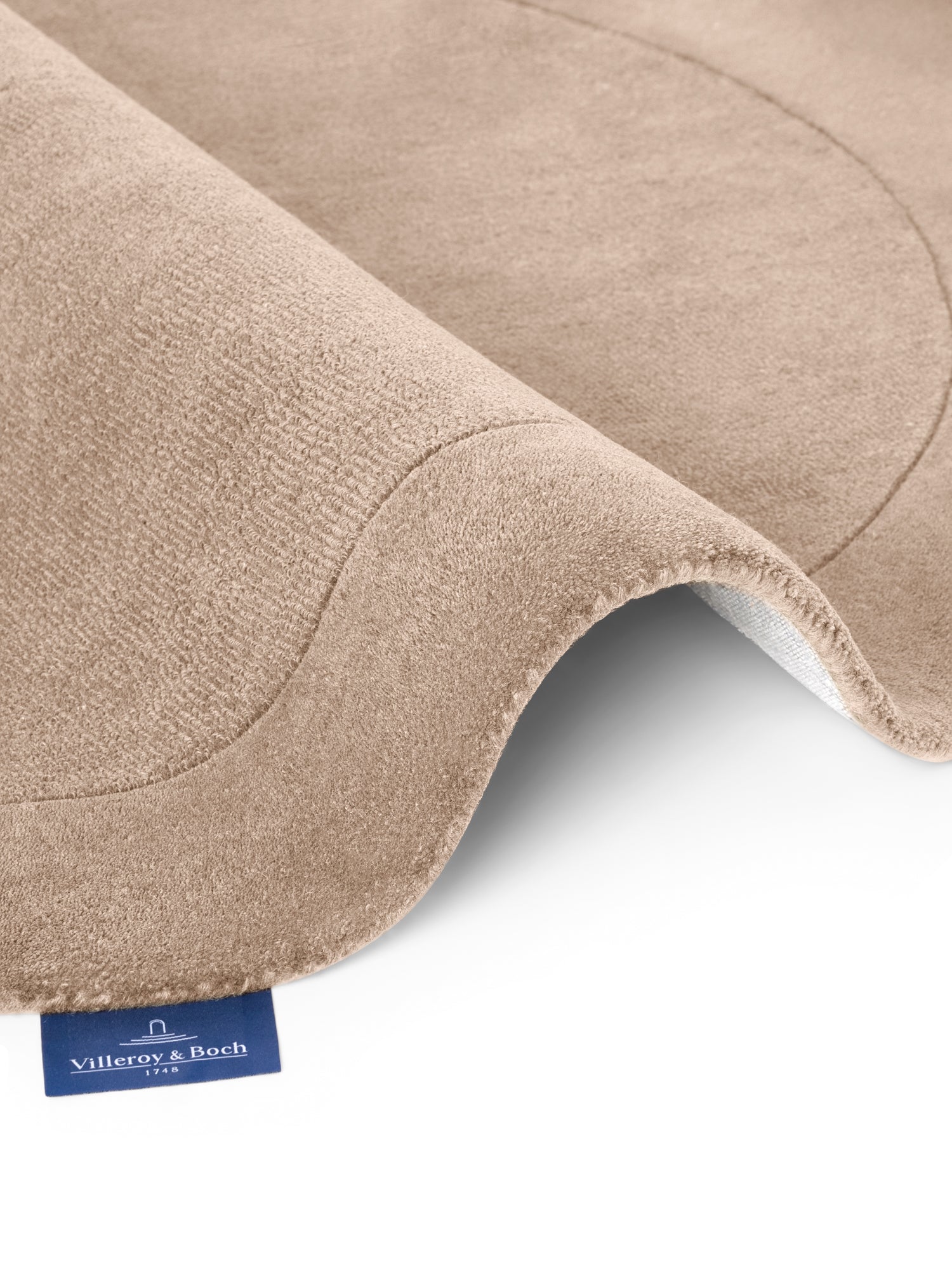 VILLEROY &amp; BOCH 1812 ULLFILT - ORGANISK RUNDMÖNSTER, NATURBEIGE