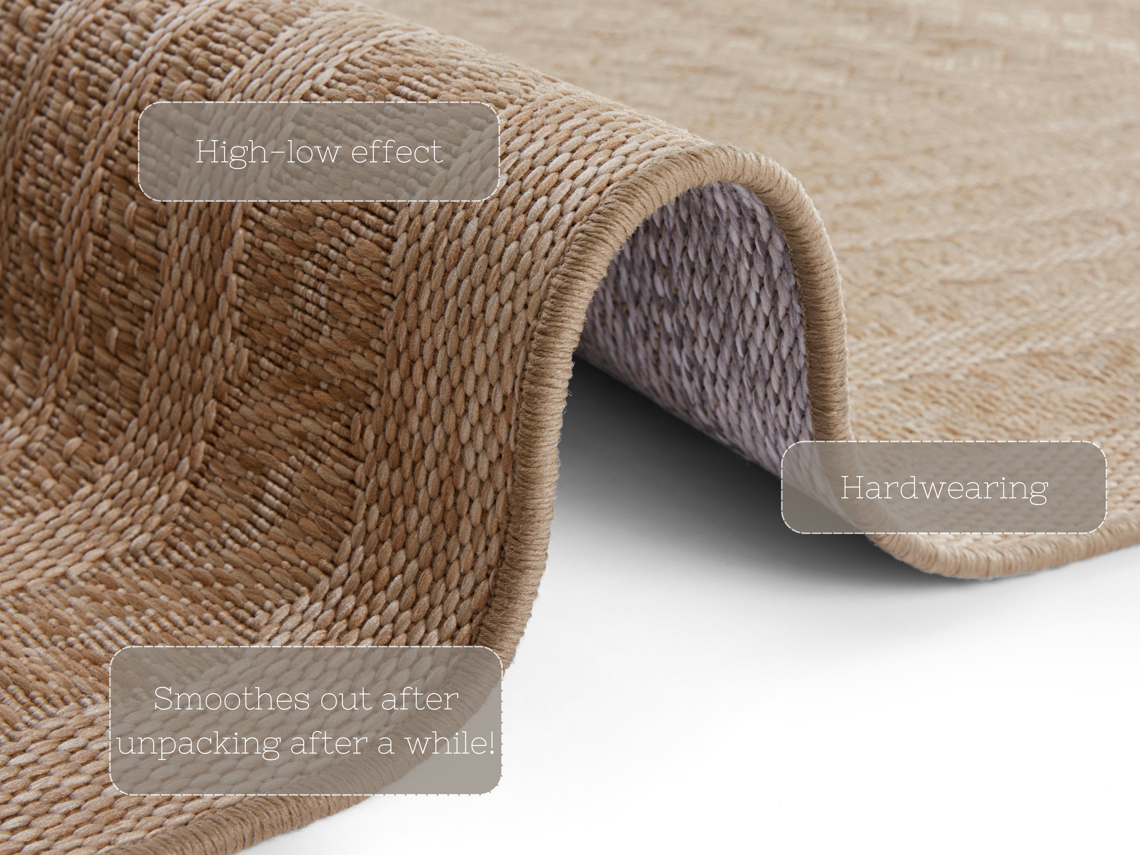 HANSE HOME FOREST MATTA, BEIGE-BRUN 103992