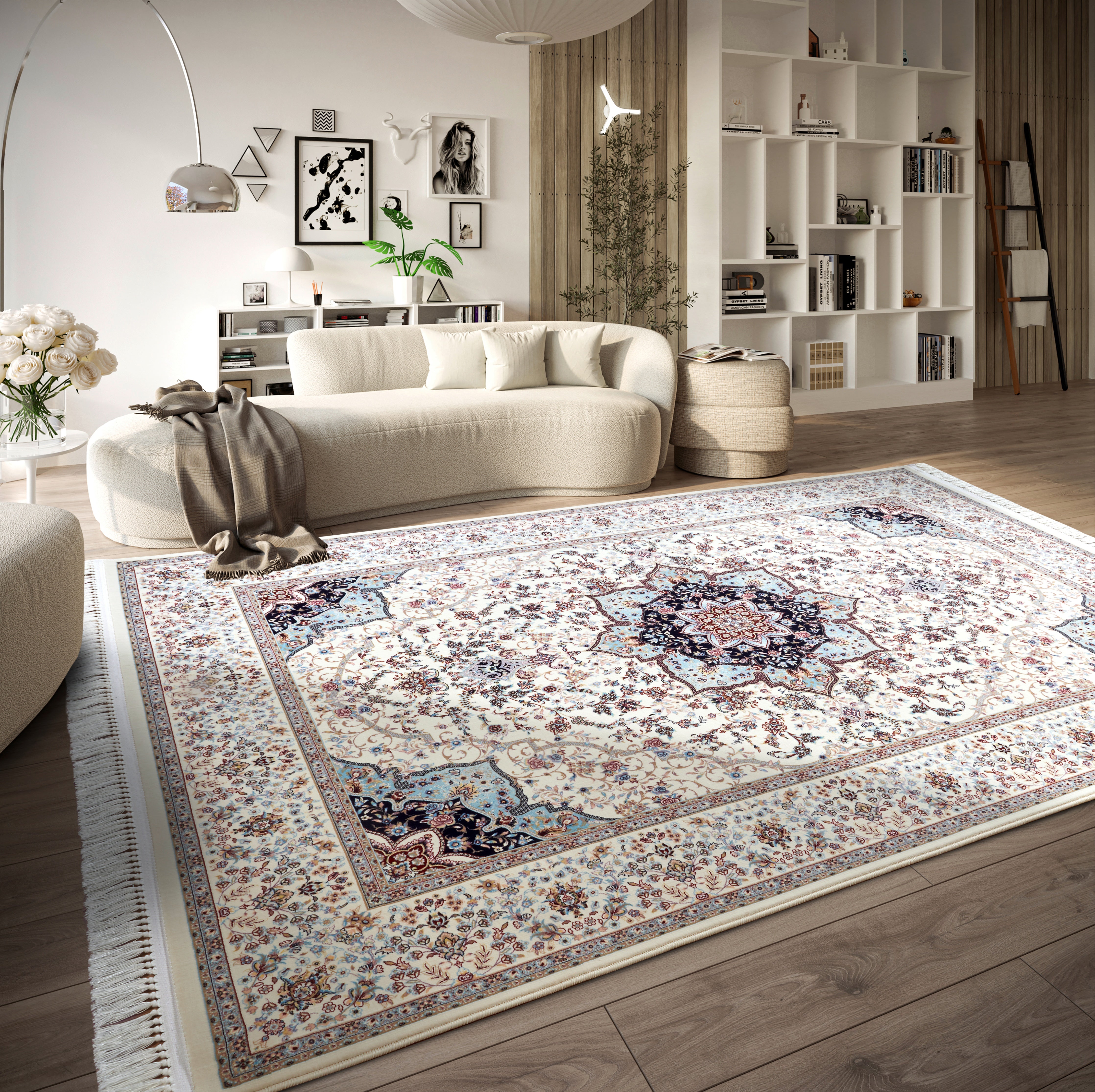 VILLEROY &amp; BOCH 106125 ORIENTALISK MATTA, ETIENNE BLÅ-KRÄM
