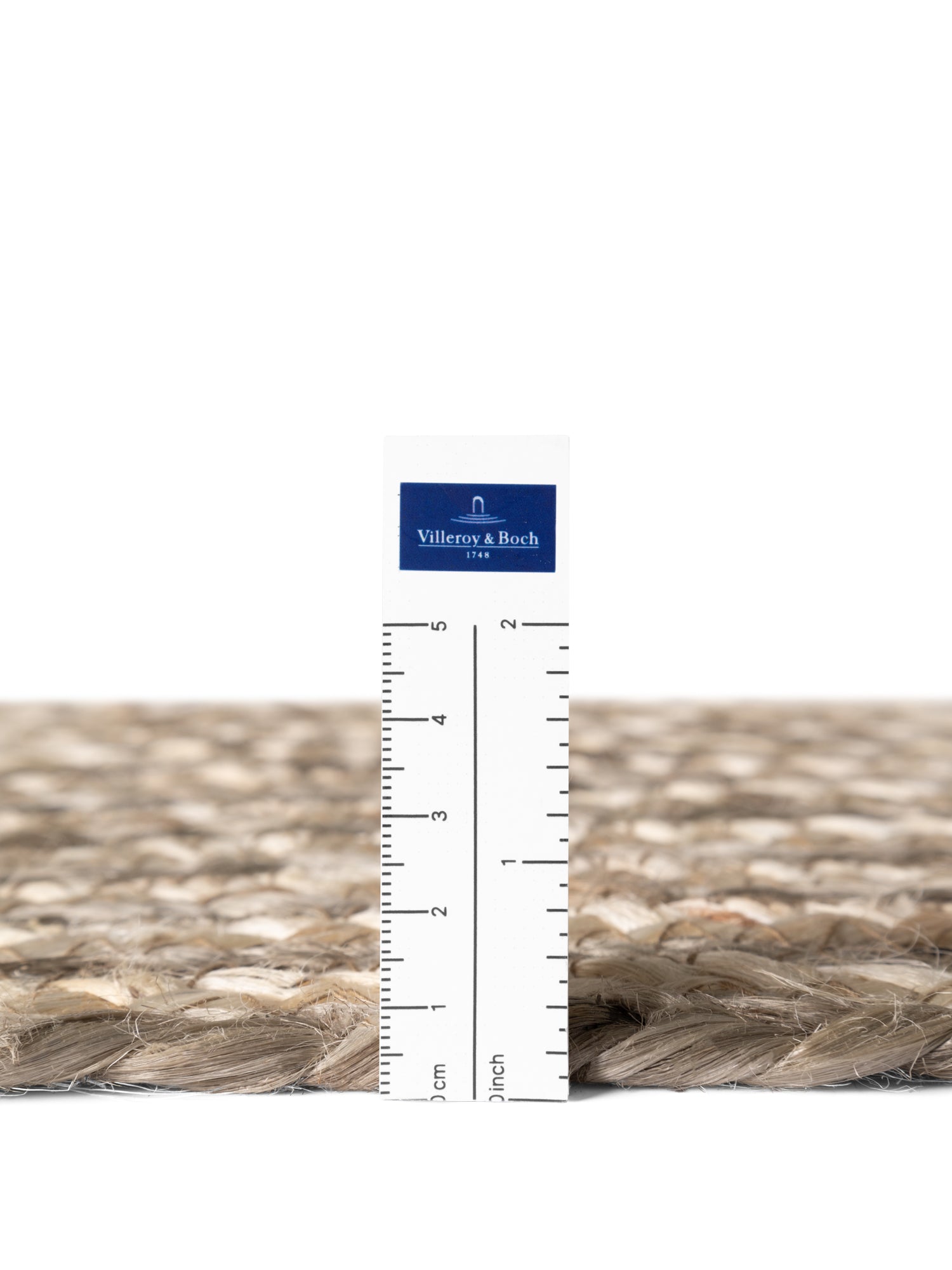 JUNO JUTE-MATTA LINE, NATUR VIT BRUN