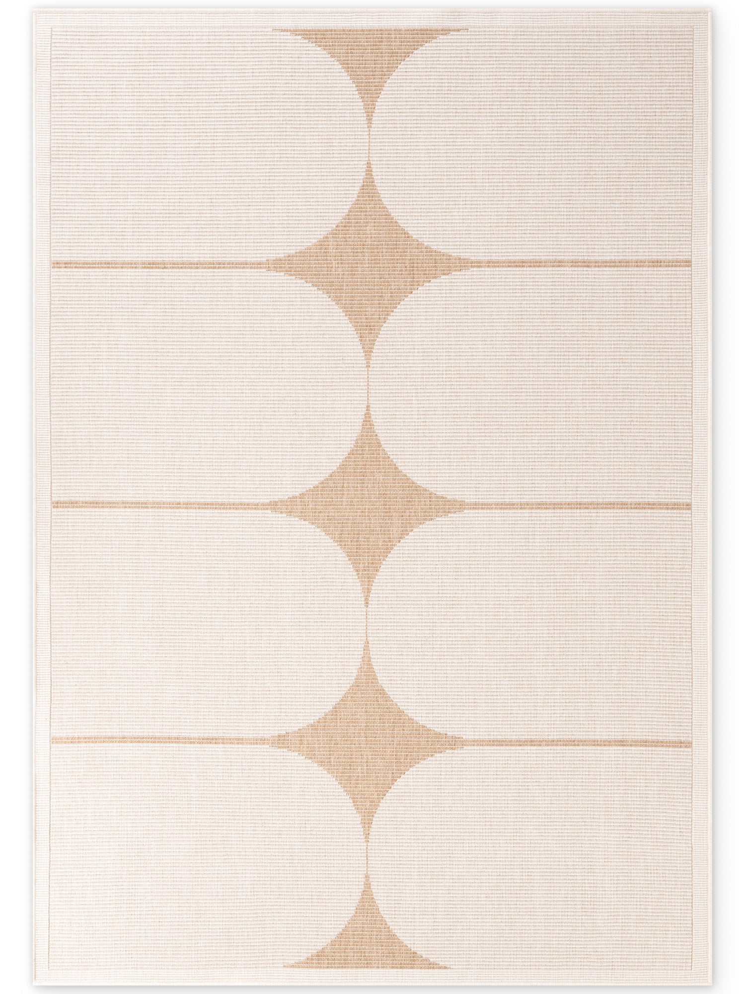 HANSE HOME DUORO - VÄNDBAR UTOMHUSMATTA, JUTE-VIT 106245