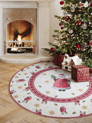 VILLEROY &amp; BOCH TOY'S DELIGHT LIMITED EDITION JULMATTA, JULTOMMEN KRÄMRÖD