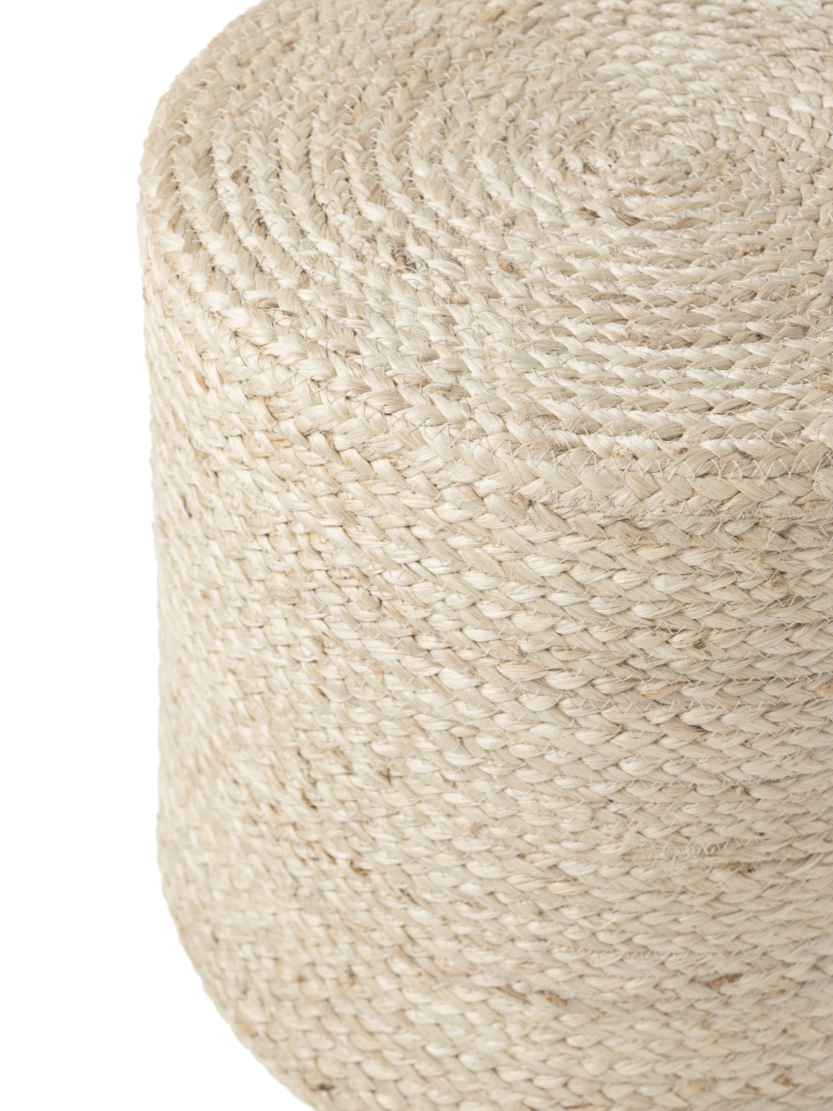 JUTZA JUTE POUF, 106236 NATURLIG Elfenben
