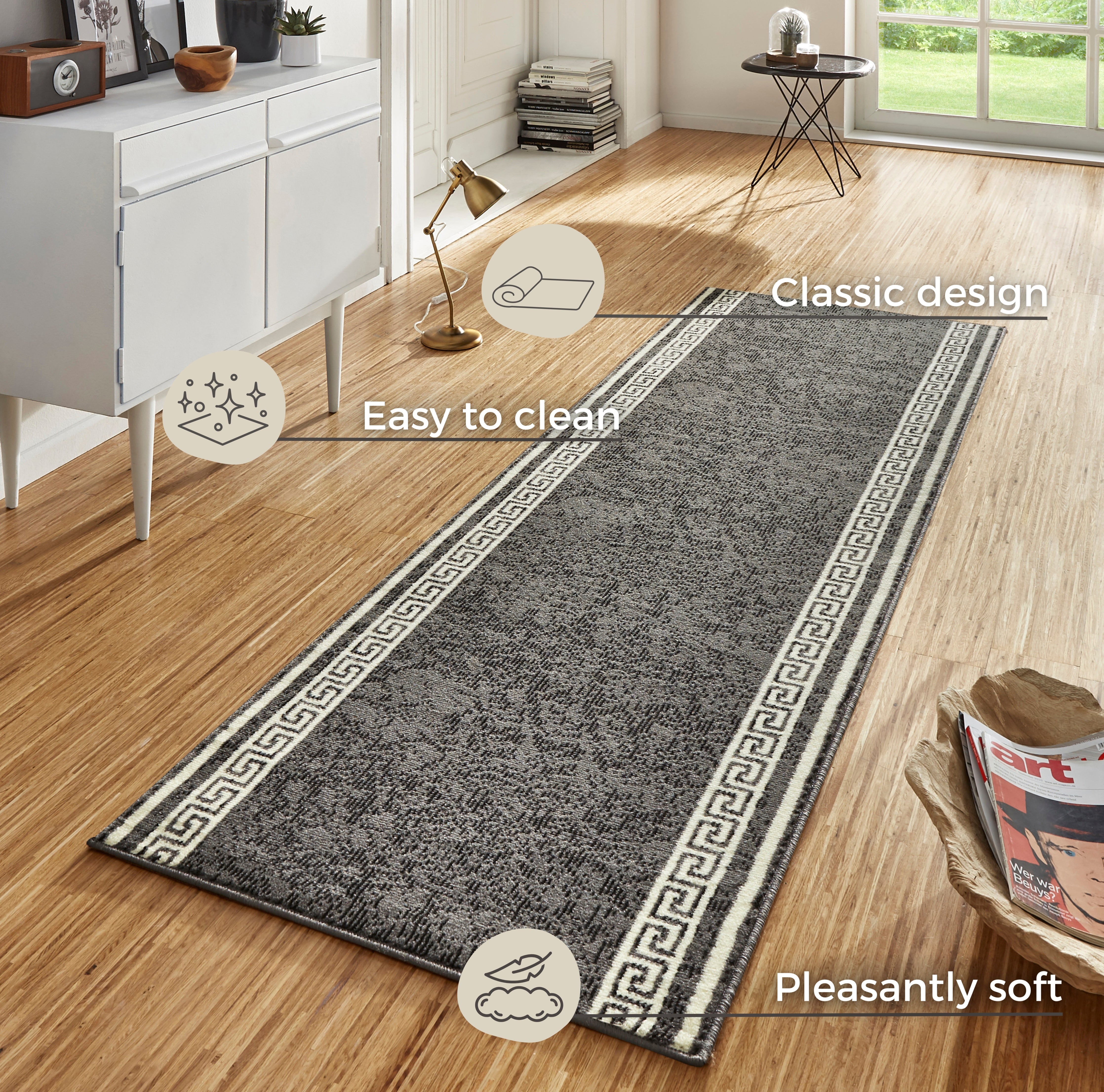 BASIC VELOURS CASA MATTLÖPARE, GRÅ 102831