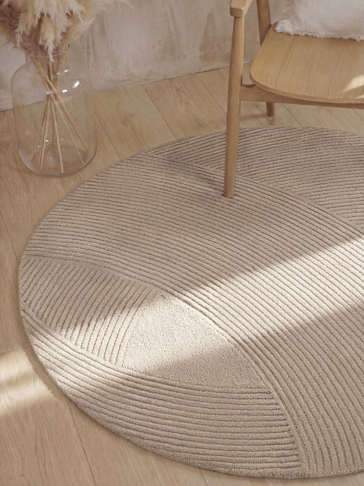 TED BAKER KENSINGTON ULLPLÄD, VICTORIA BEIGE
