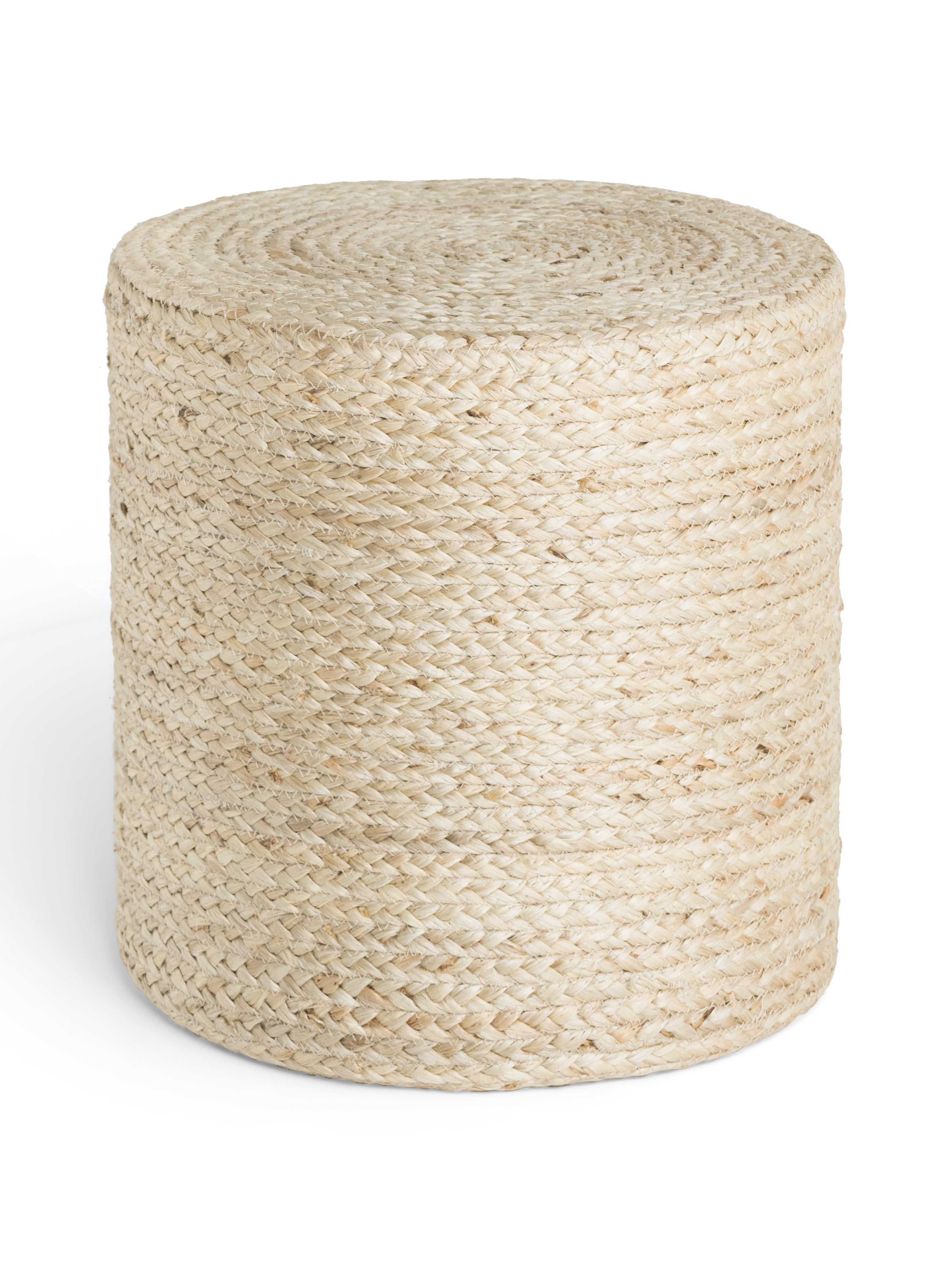JUTZA JUTE POUF, 106236 NATURLIG Elfenben