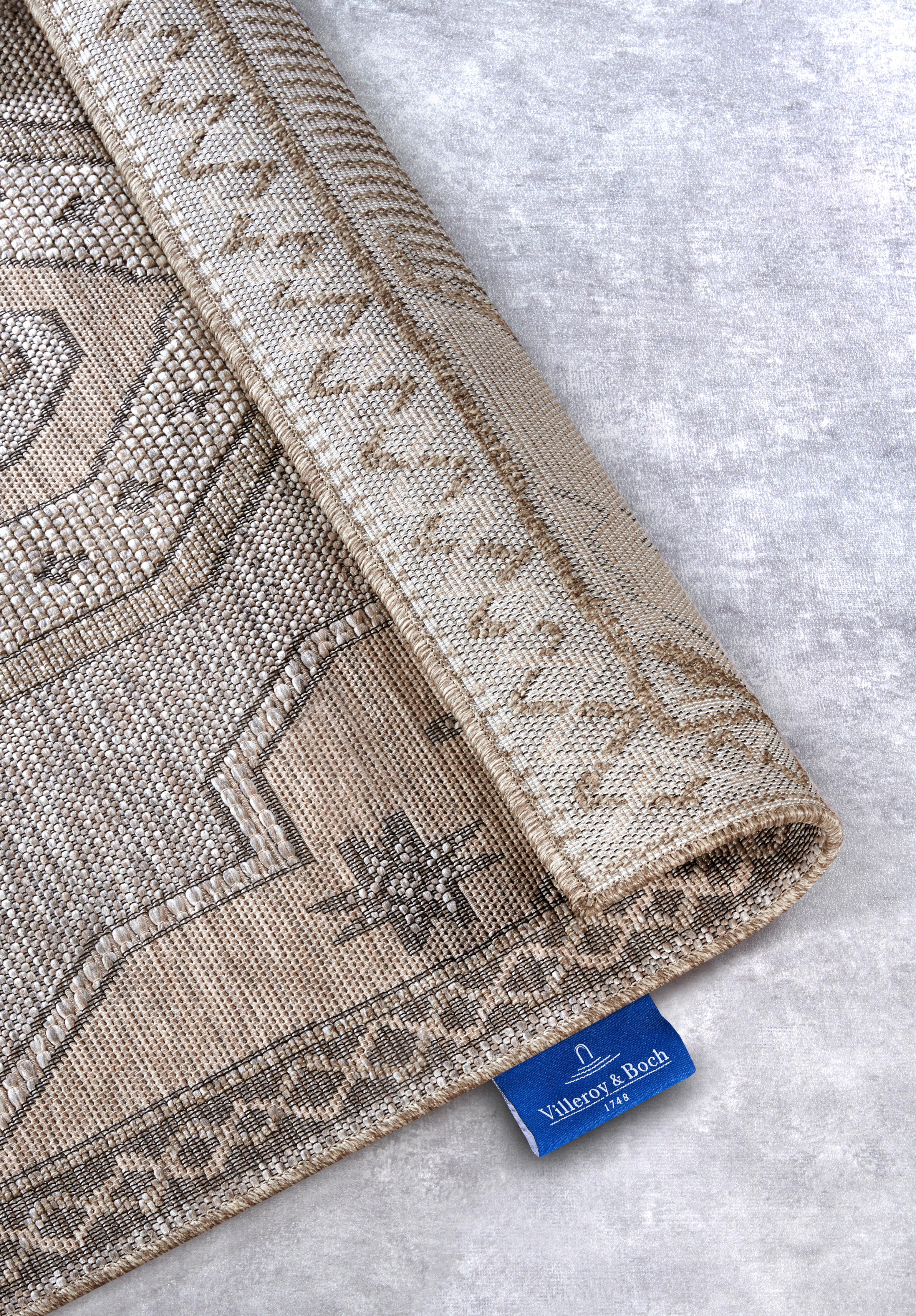 VILLEROY &amp; BOCH 106079 INOMHUS- OCH UTOMHUSMATTA ROBERT, NATURBRUN