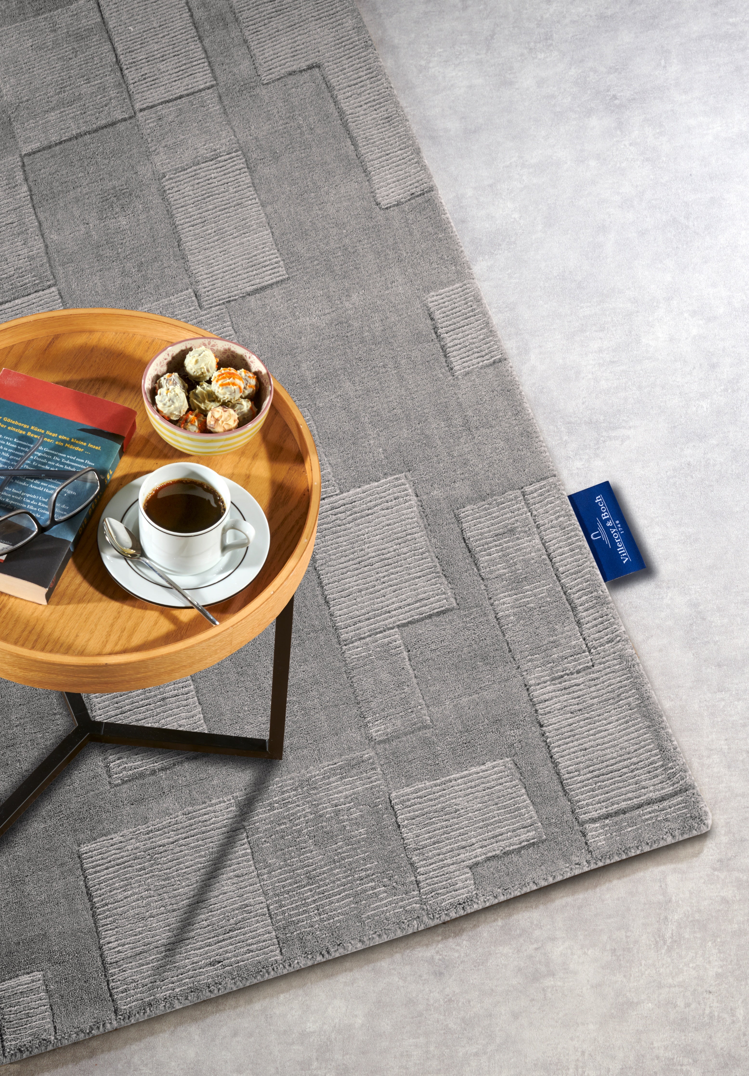 VILLEROY &amp; BOCH 106179 ULLMATTA, WILHELMINE GRÅ
