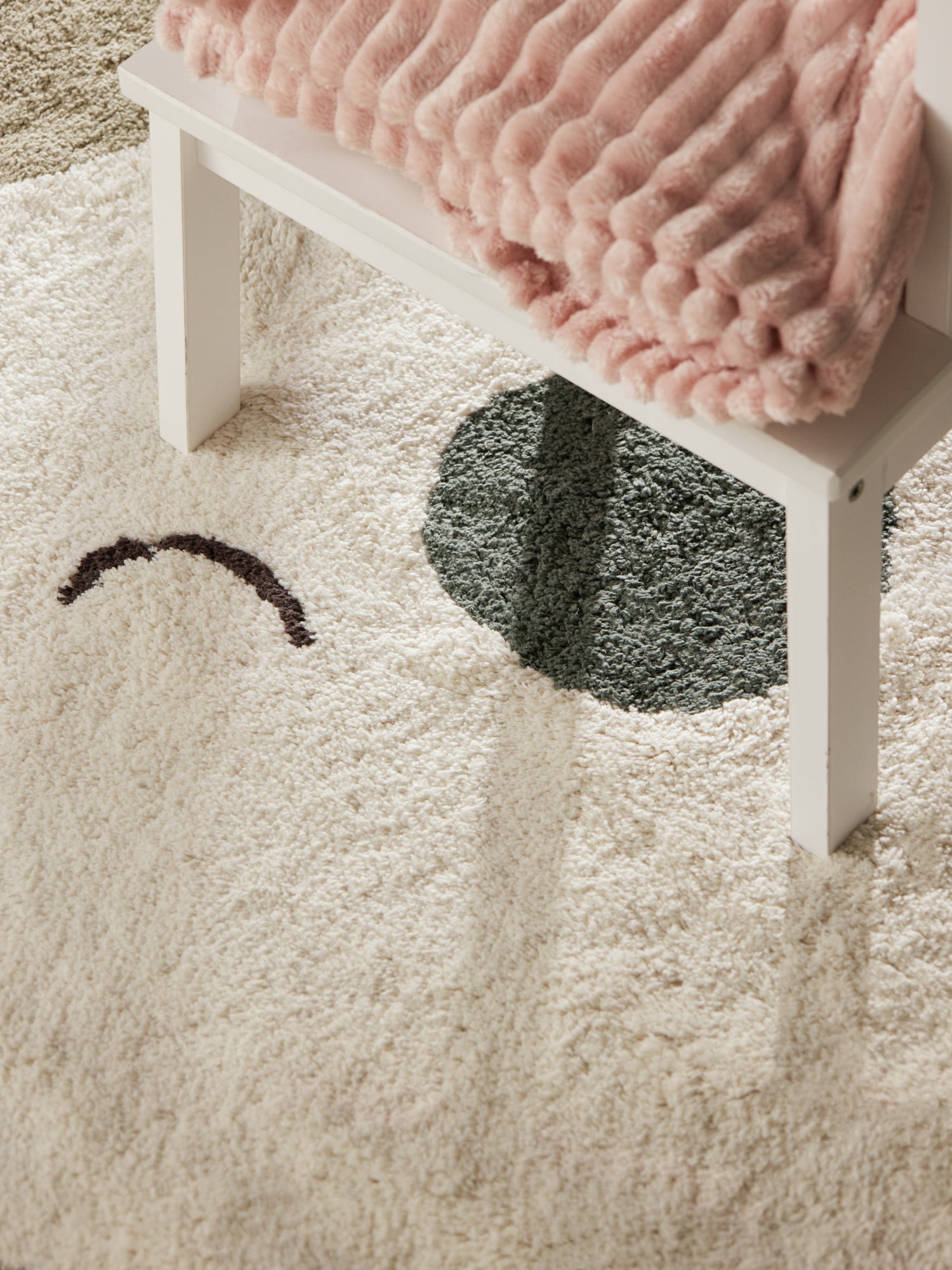 SNUGGLE BØRNETÆPPE, RIO CREME MULTI