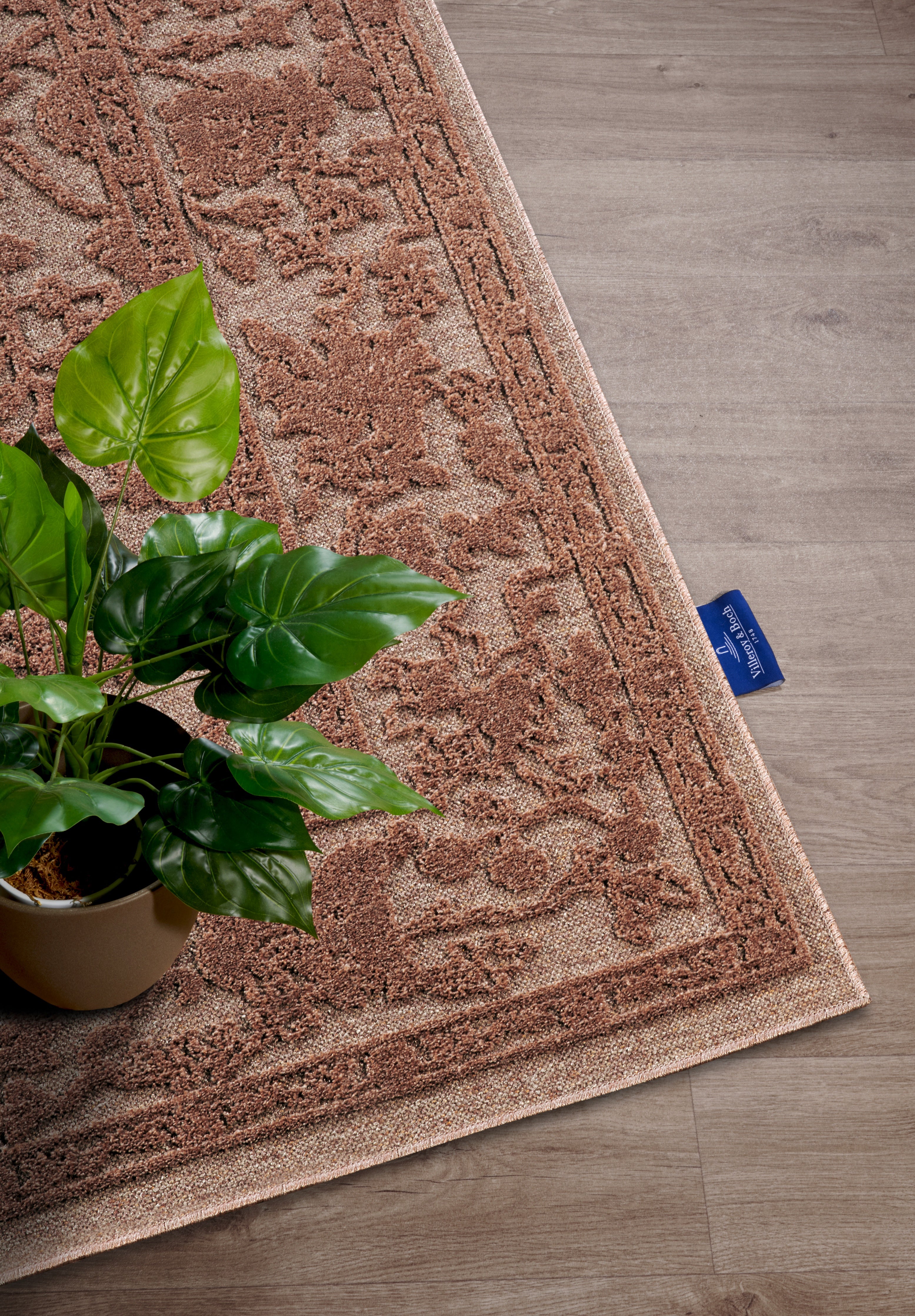 VILLEROY &amp; BOCH 106147 HÖG-LÅG Luggmatta, Ambroise Natur-Koppar