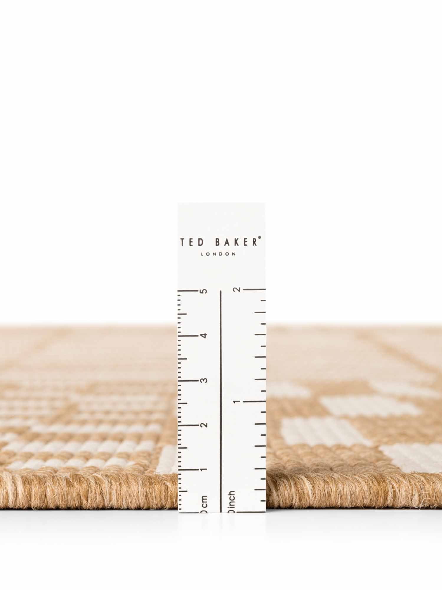 TED BAKER HARINGEY FLATWOVE-MATTA, BARKHAM JUTE-VIT