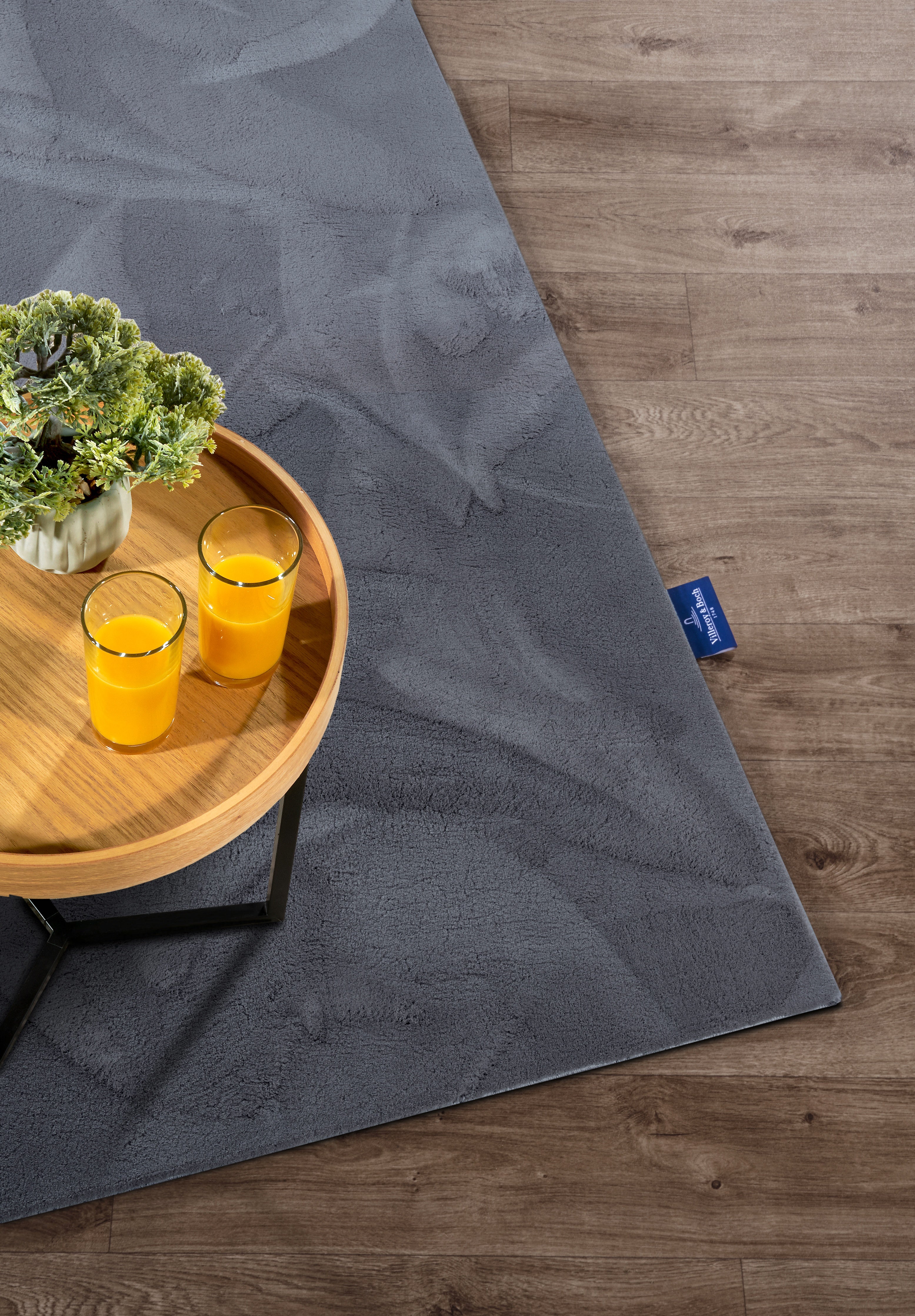 VILLEROY &amp; BOCH 106162 LÅG LAGMATTA, LEON ANTRACIT