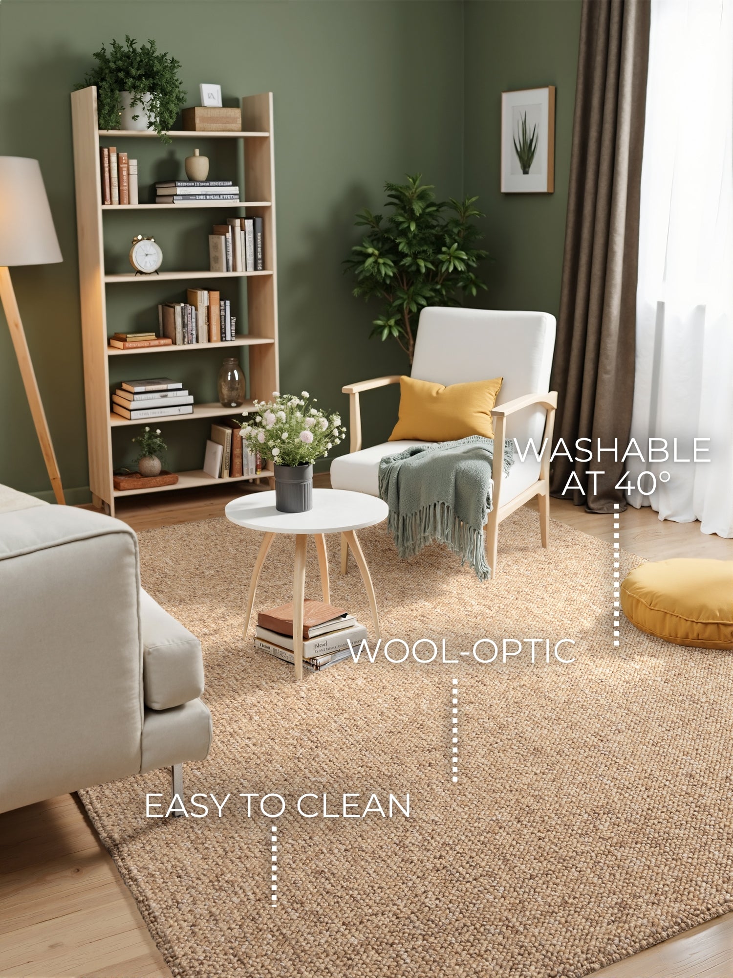MOCCO MODERN MATTA, KARAMELL 106227