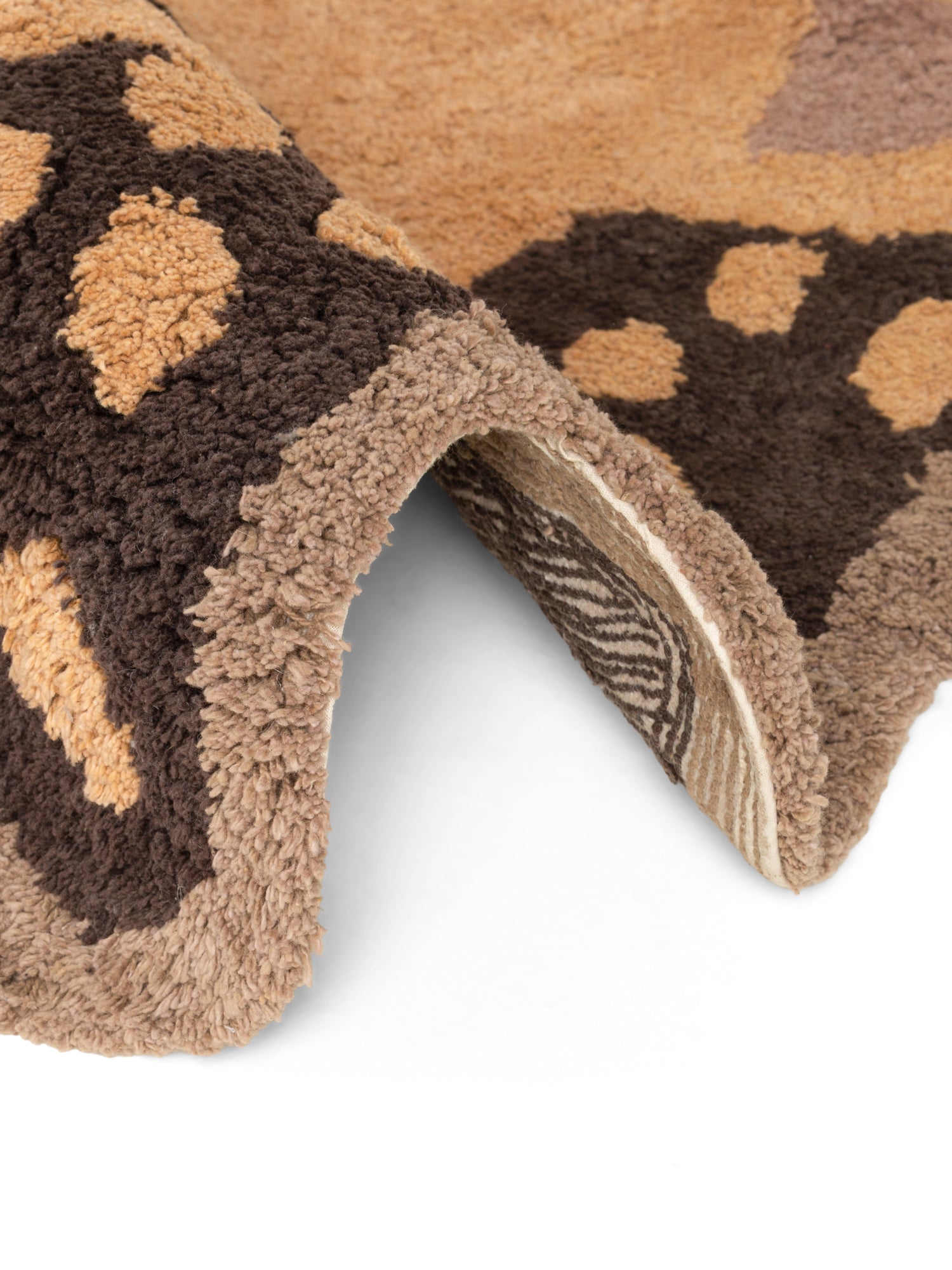 SNUGGLE BØRNETÆPPE, ROARY BRUN MULTI