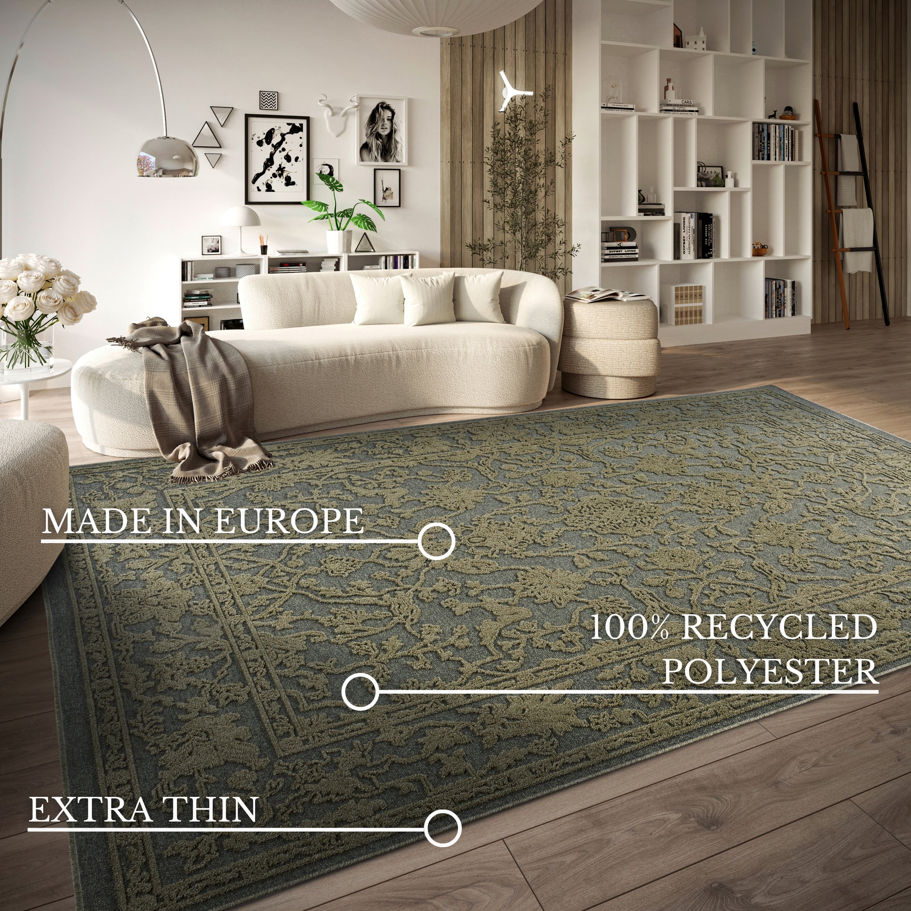 VILLEROY &amp; BOCH 106148 HÖG-LÅG Luggmatta, Ambroise Jungle Green