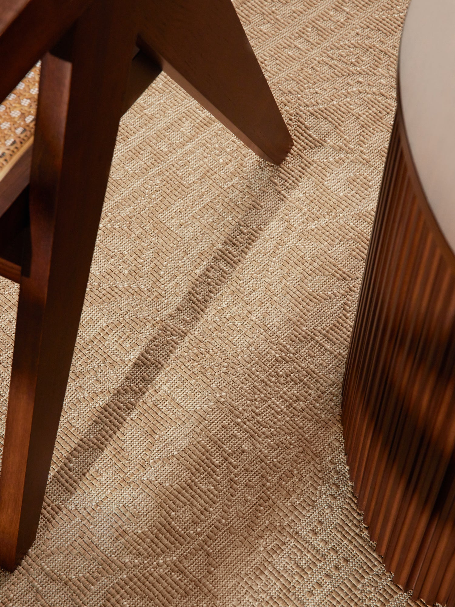HANSE HOME DUORO - VÄNDBAR UTOMHUSMATTA, JUTE-VIT 106252