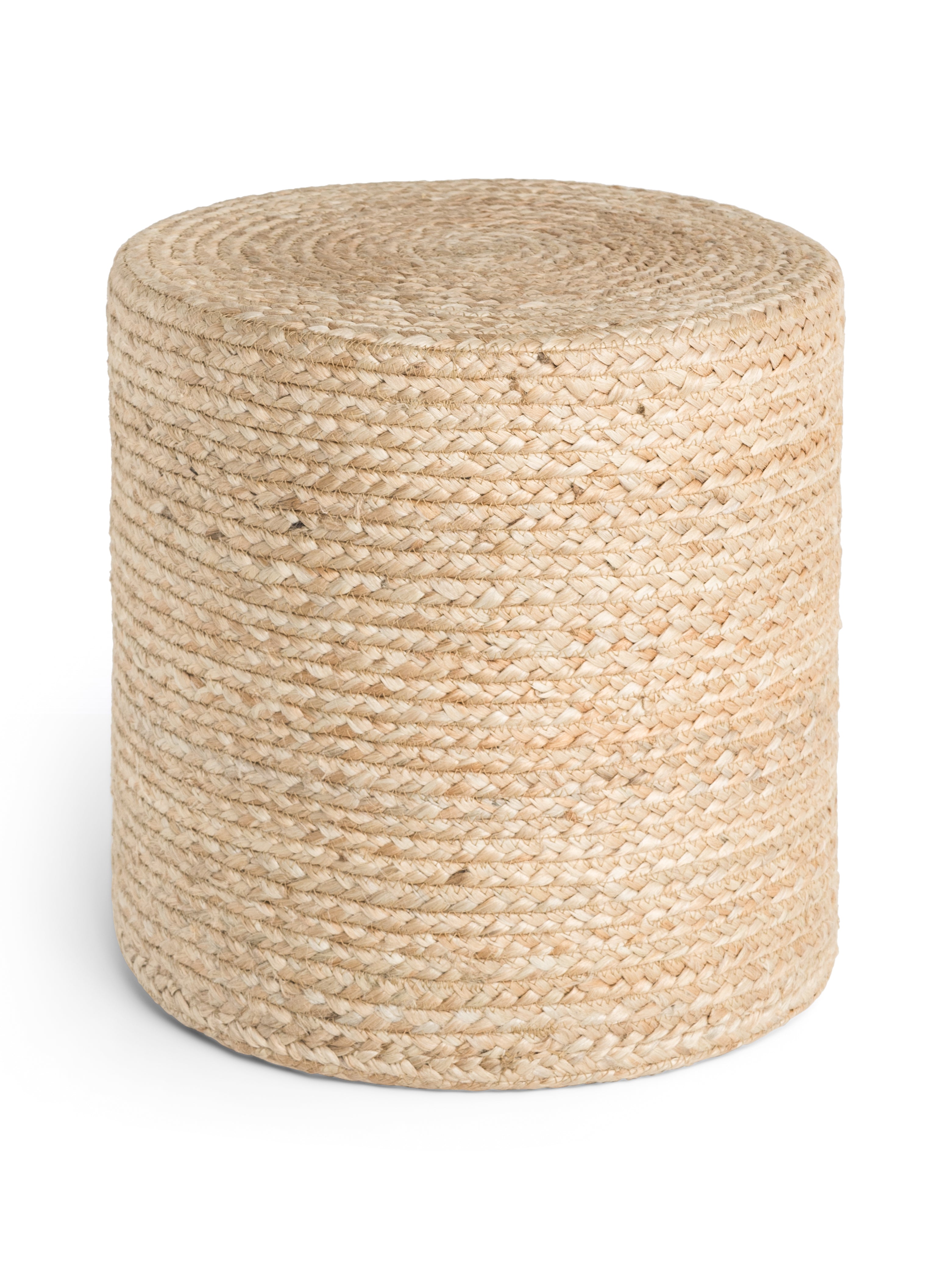 JUTZA JUTE POUF, 106234 NATURLIGT GULD