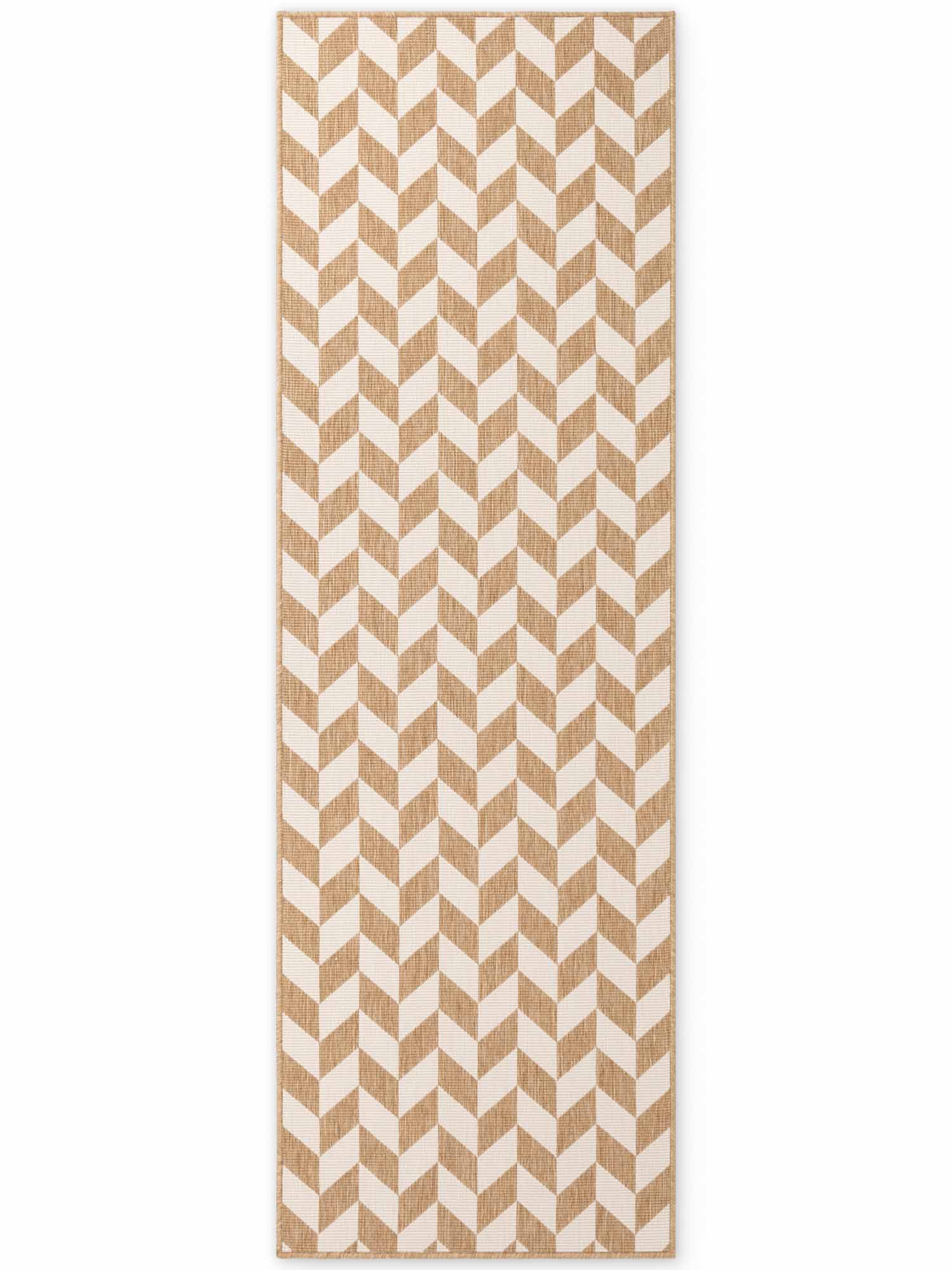 TED BAKER HARINGEY PLATTVÄVD MATTA, TERRICK JUTE VIT
