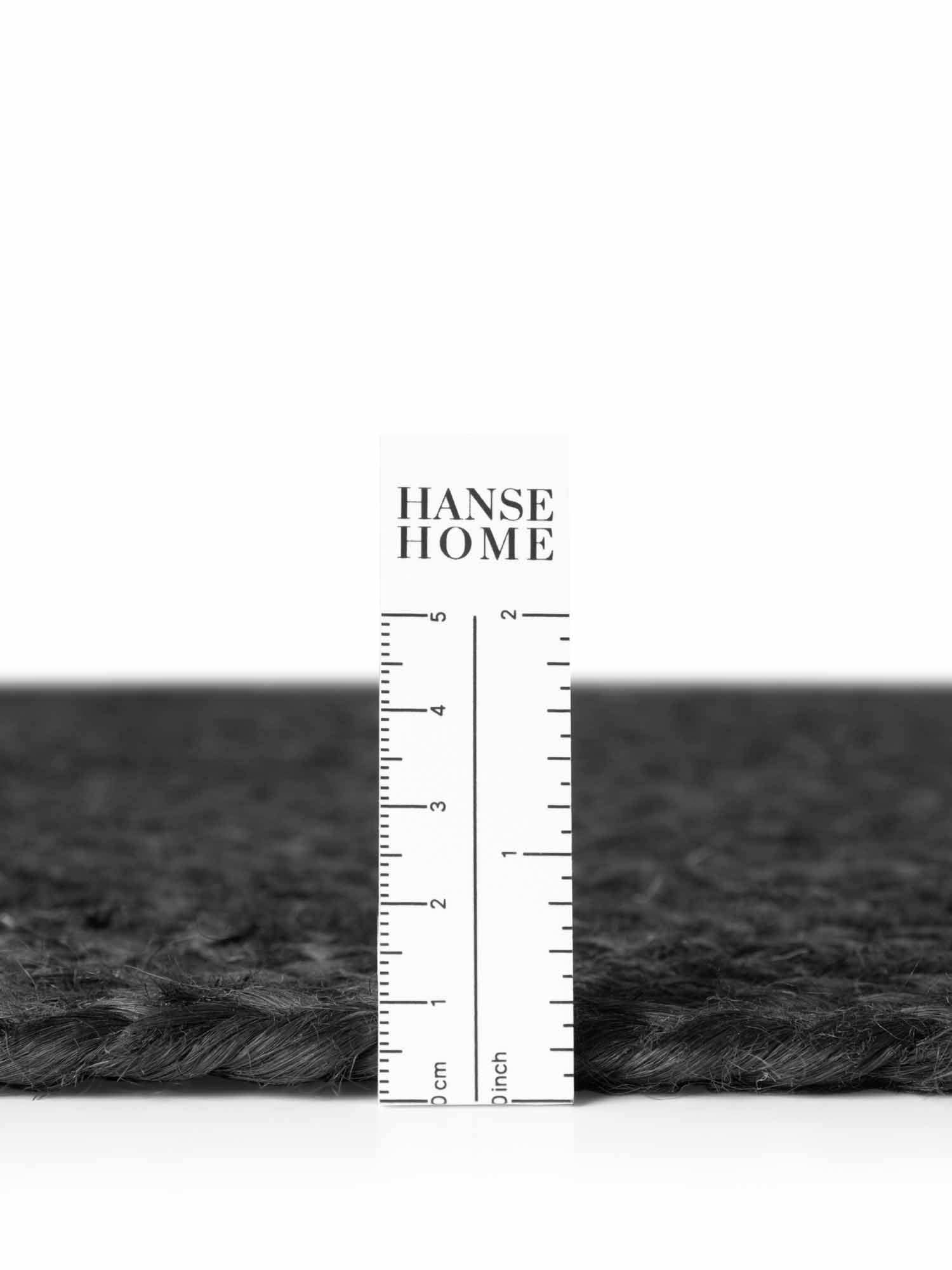 JUNO JUTE TÄCKE, SVART