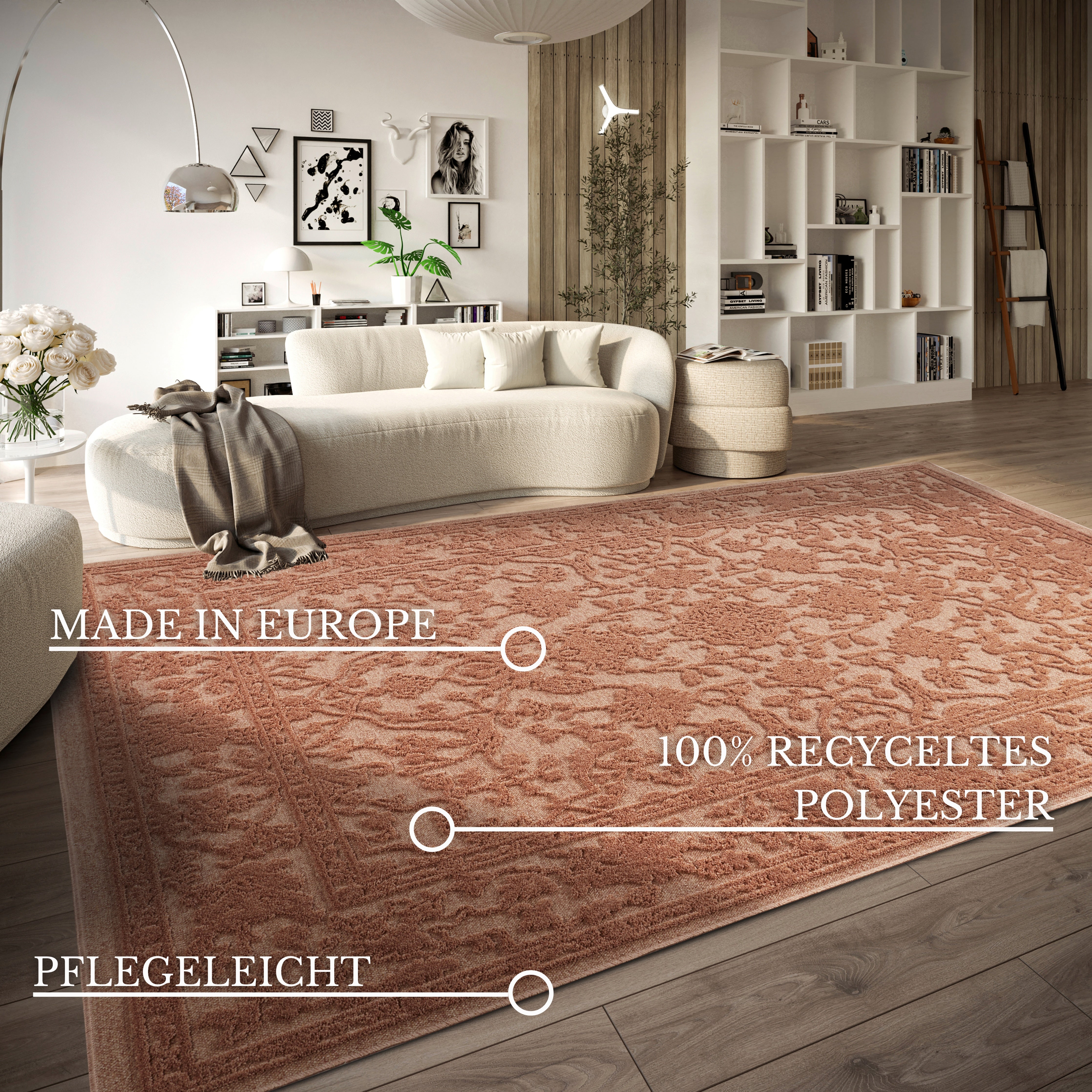 VILLEROY &amp; BOCH 106147 HÖG-LÅG Luggmatta, Ambroise Natur-Koppar