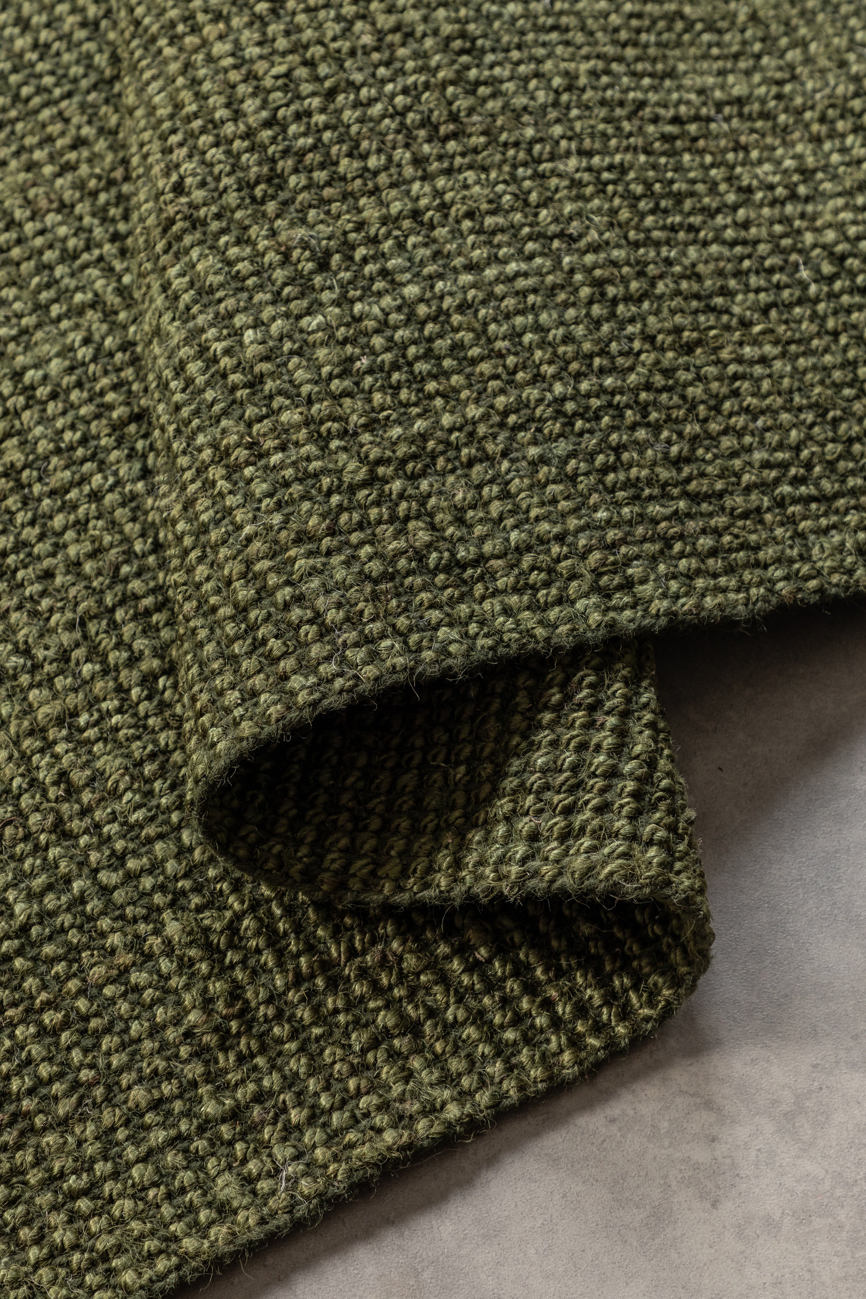 BOUCLE JUTE MATTA, JUNGLE GREEN - 105977