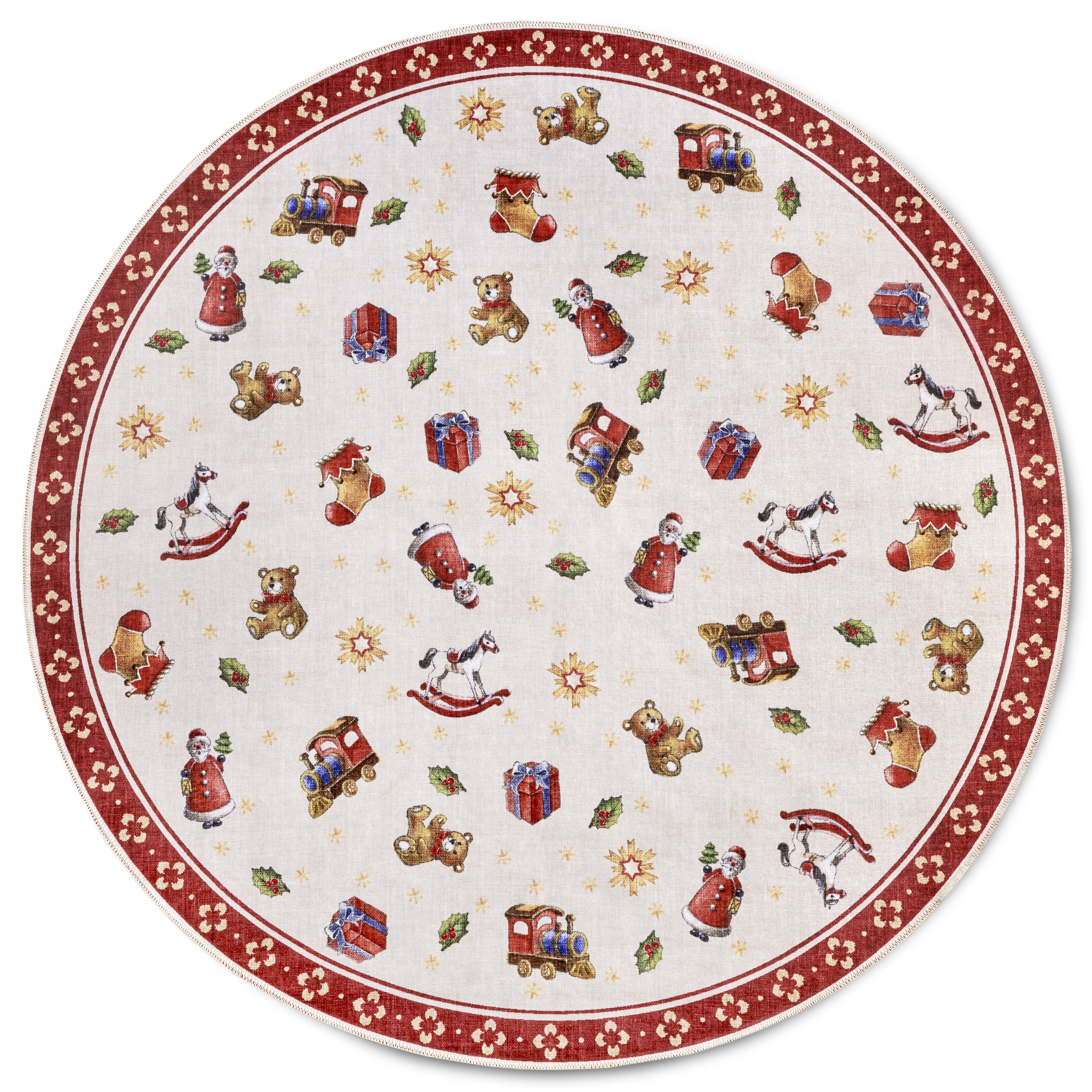 VILLEROY &amp; BOCH TOY'S DELIGHT JULMATTA, RÖD-MULTI