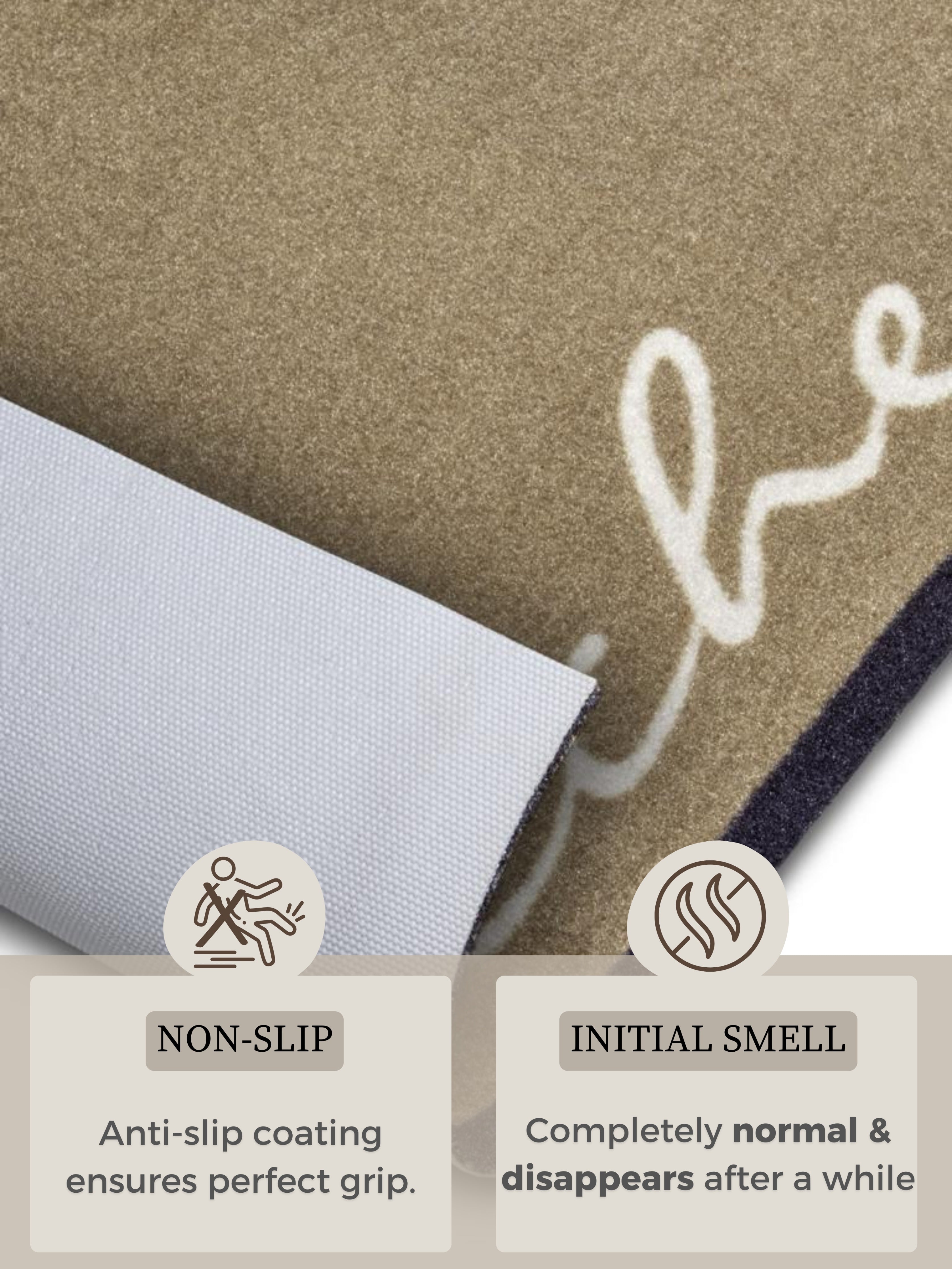 HANSE HOME COOK&amp;CLEAN TVÄTTBART KÖK ROBUST, 105391 BRUN