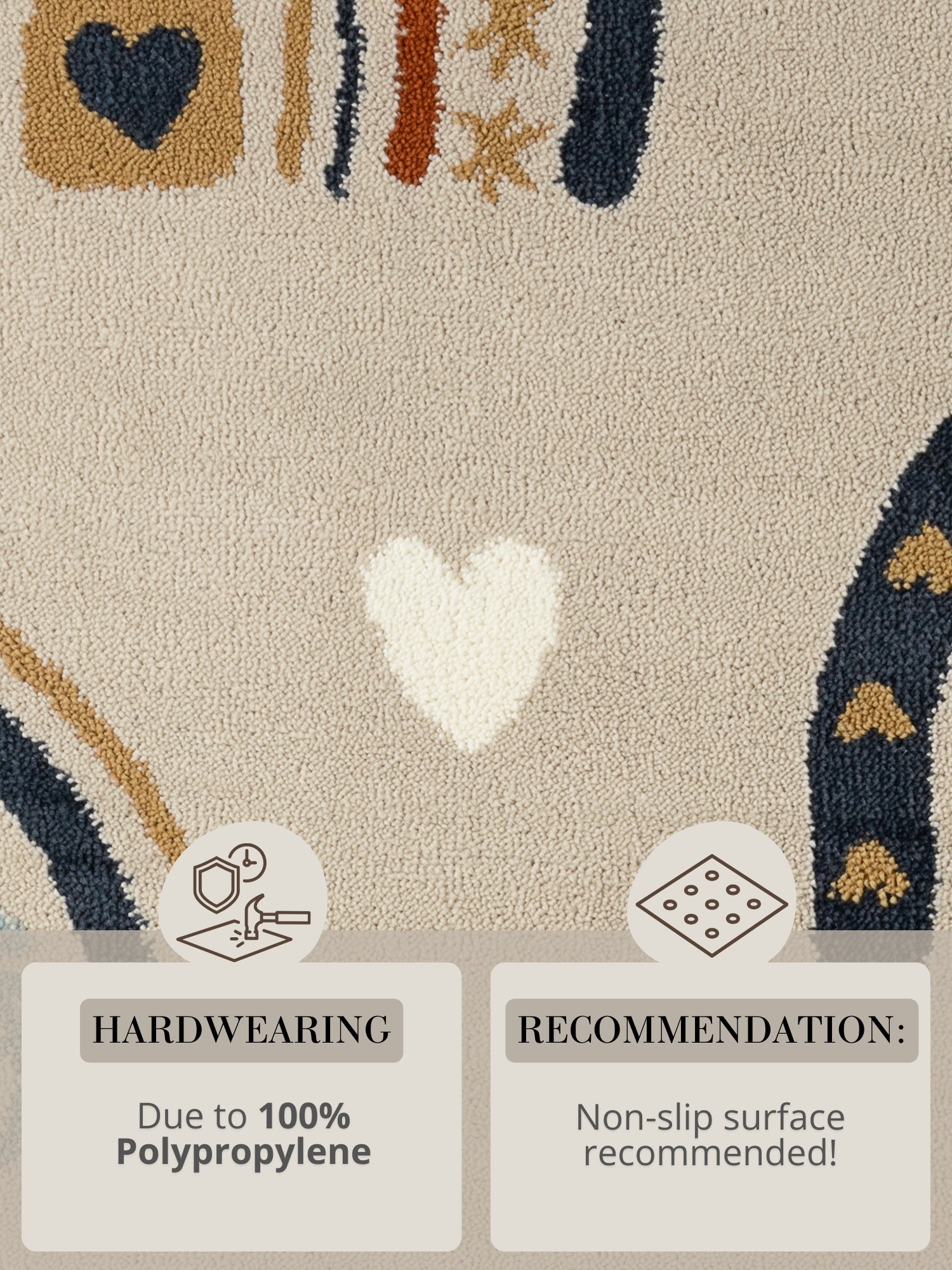SAGOFILT FÖR BARN BOWIE, BEIGE MULTIFUNKTIONELL