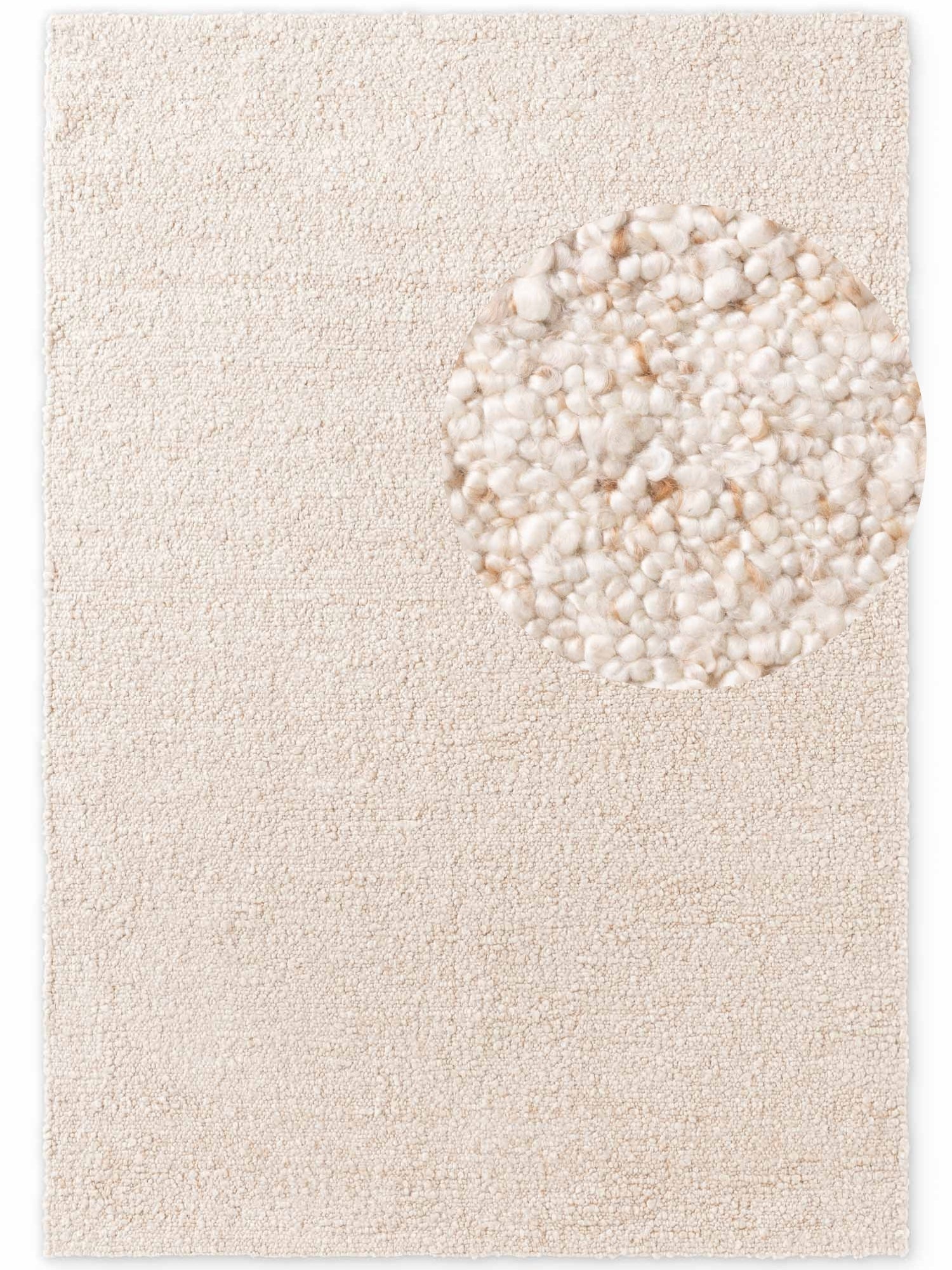 TED BAKER NOTTING HILL MJUK BOUCLE KORT LAGGIGT MATTA, PORTOBELLO CRÈME-BEIGE