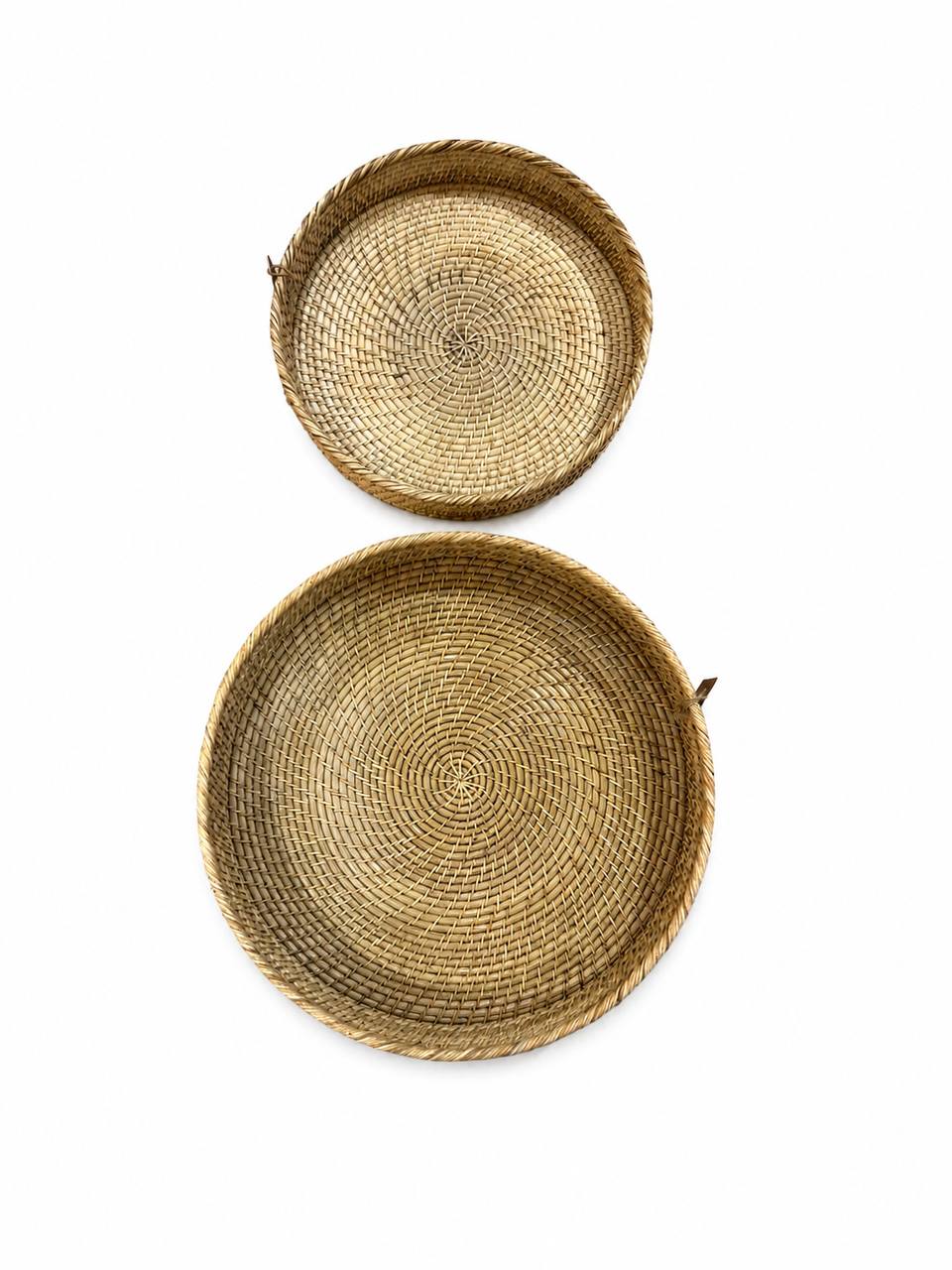 MALI RATTAN BAKKE, NATUR