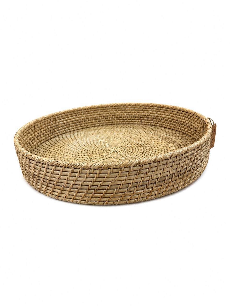 MALI RATTAN BAKKE, NATUR