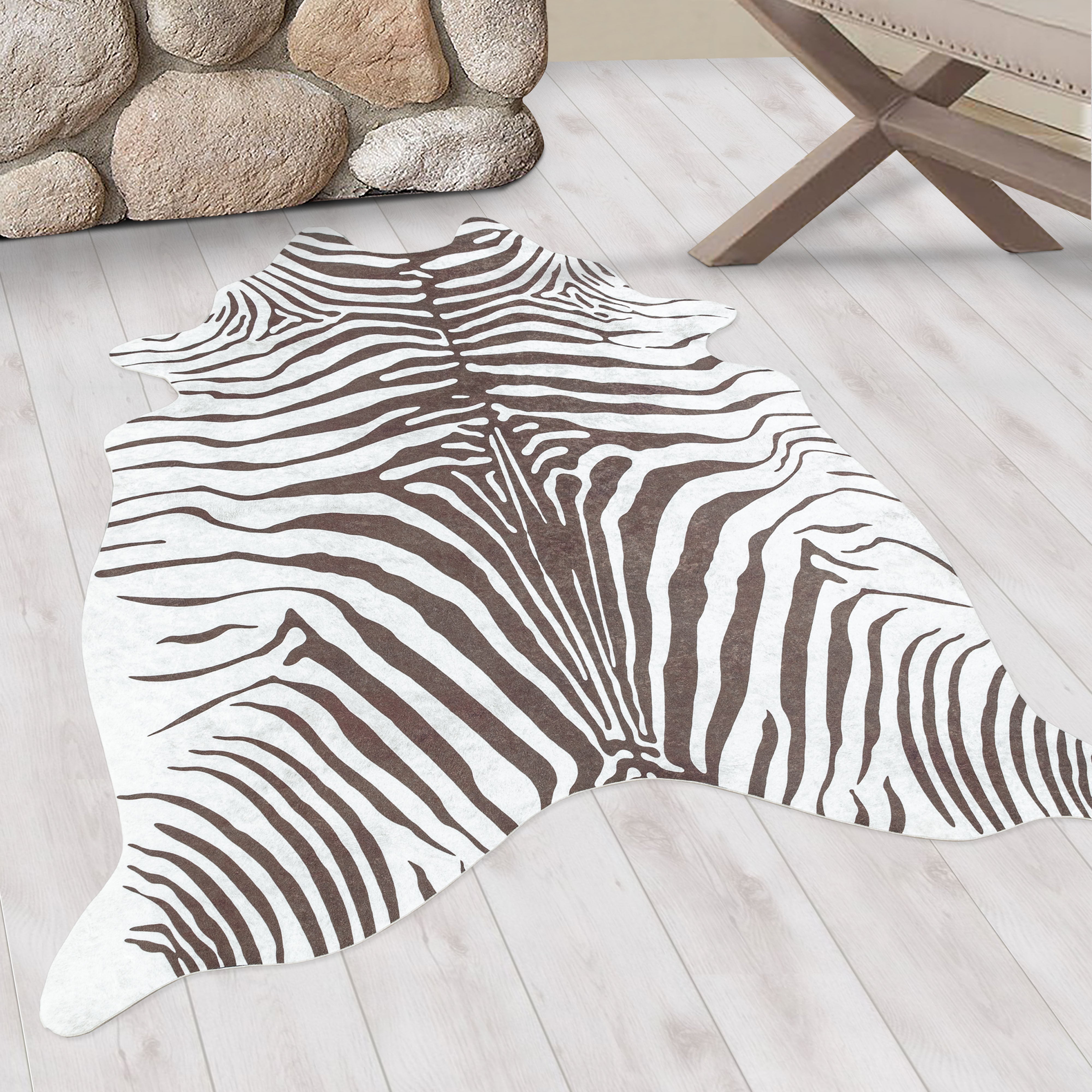 LÄDERMATTA ETOSHA 4111, BRUN