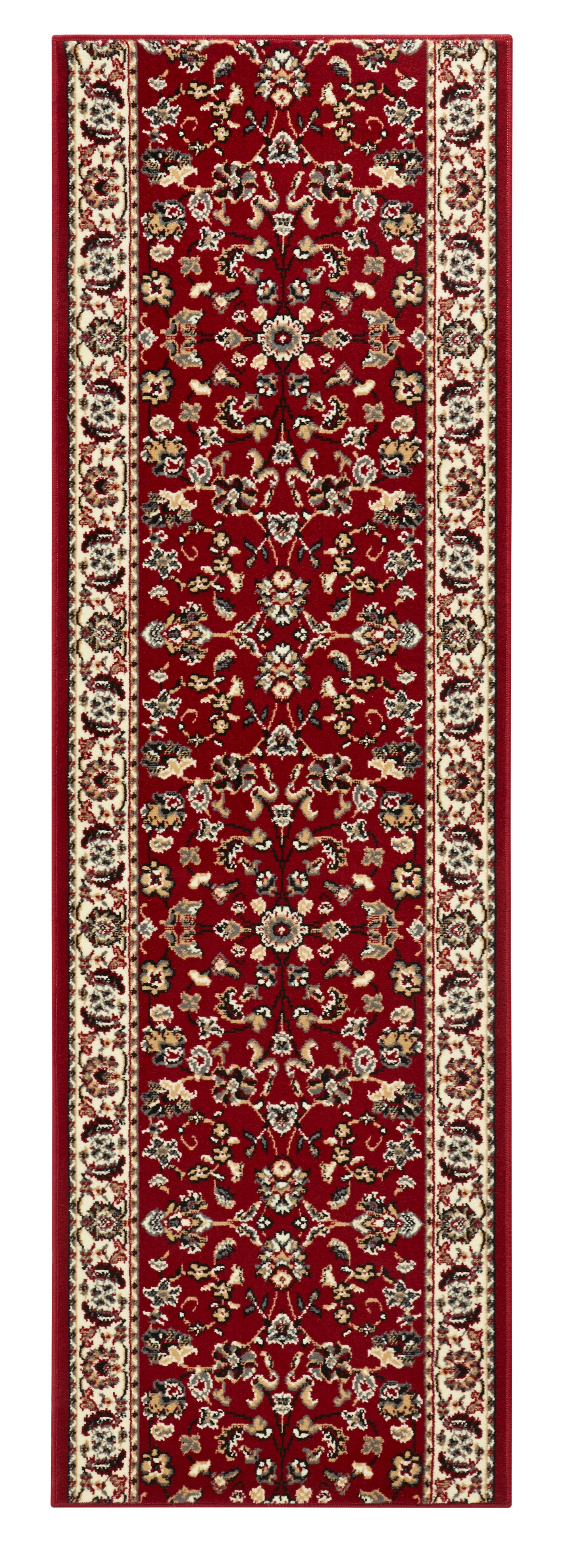 ENKEL VINTAGE MATTLÖPARE I VELOURS, RÖD 102487