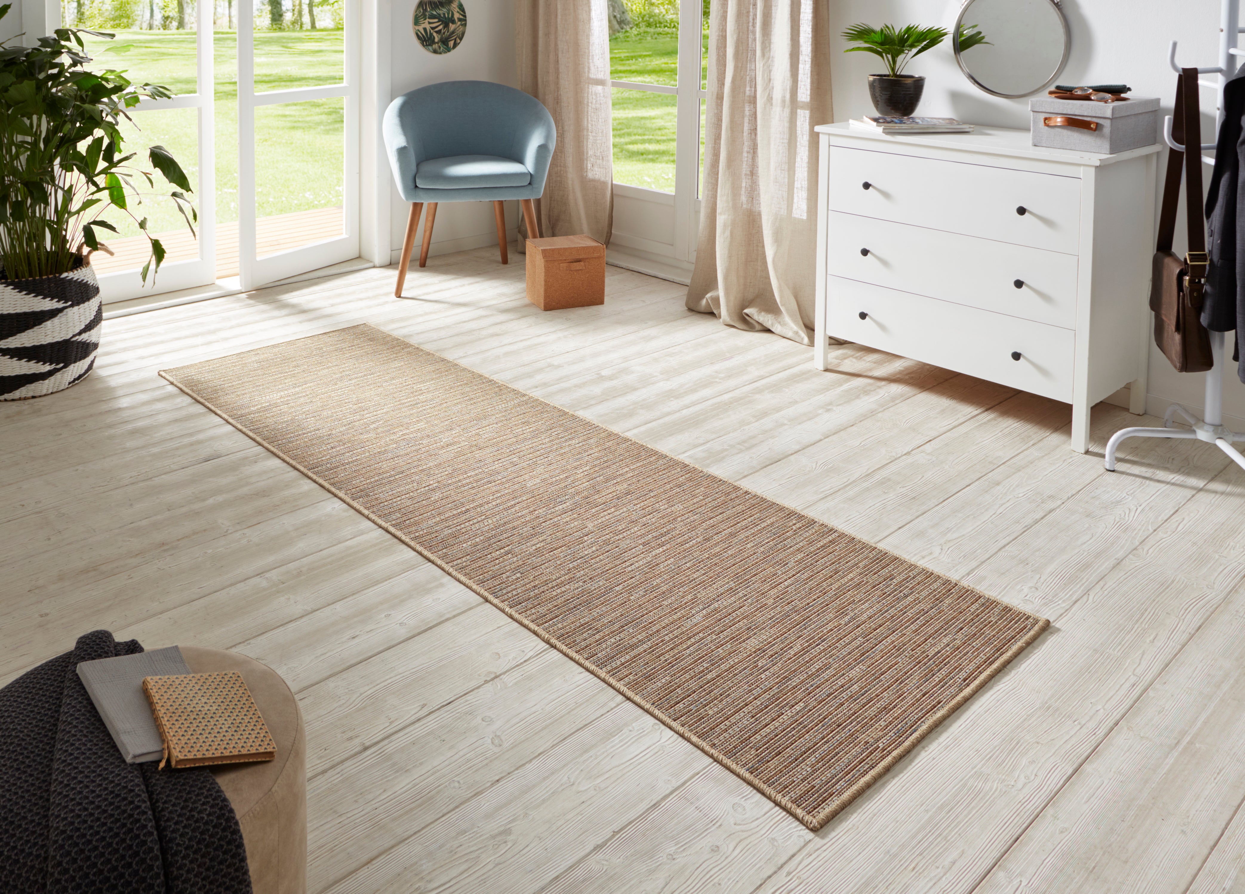 HANSE HOME MATTLÖPARE NATUR, GRÅ-GULD 104264