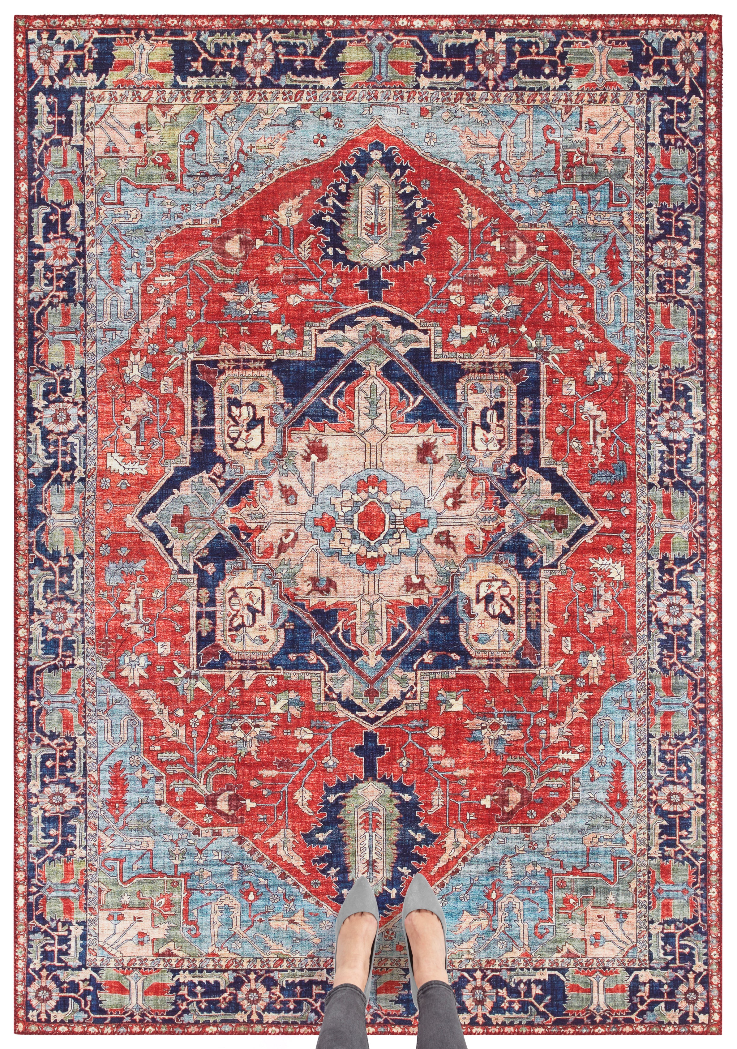 IMAGINATION-MATTA, ORIENTALRÖD 104207