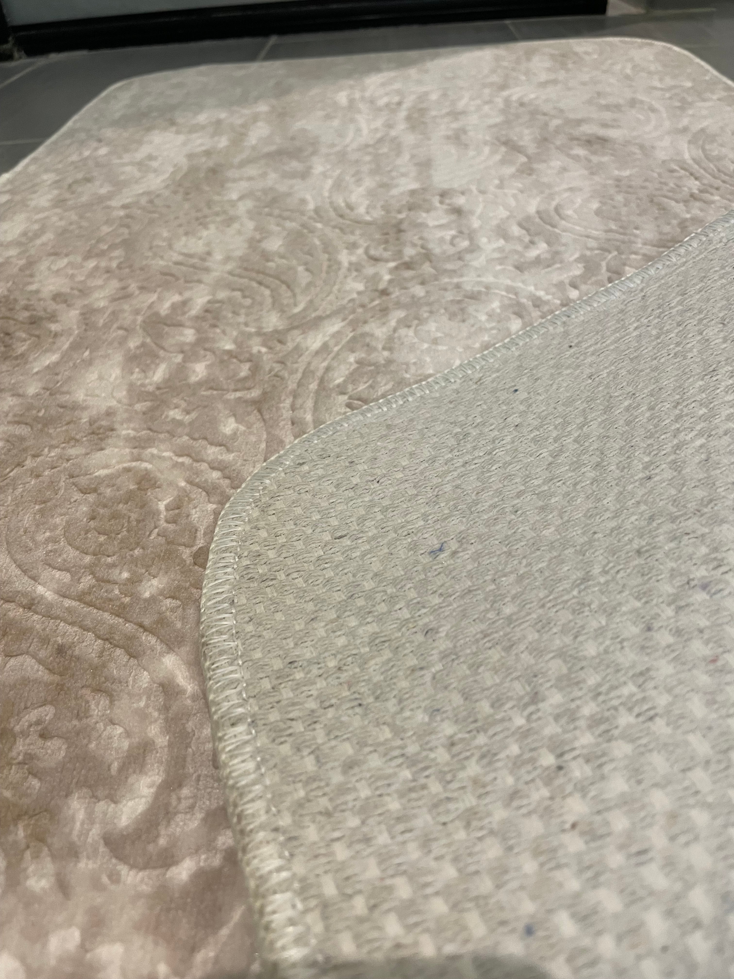Badrumsmatta set 2 delar/set DANTEEL 0978 BEIGE